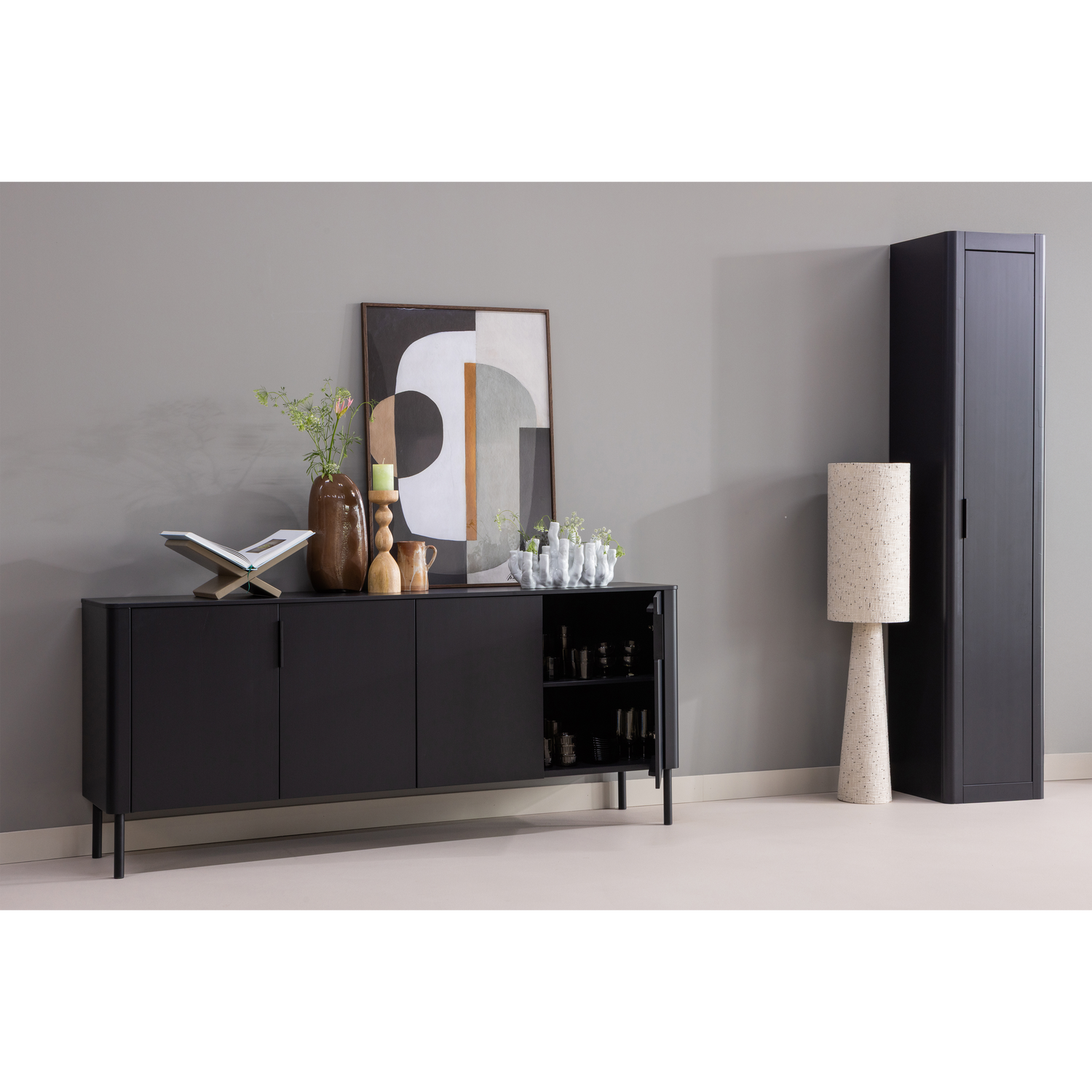 GUNNAR Black Cabinet