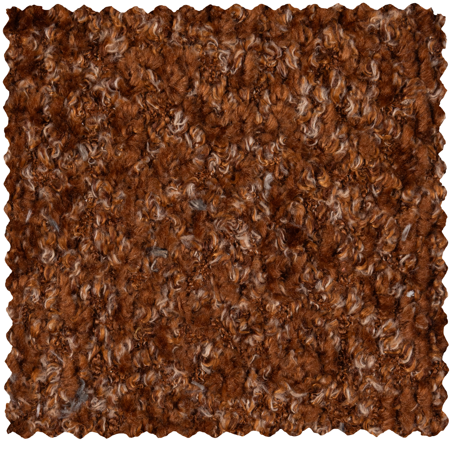 MOJO BENCH Modular Sofa - 3-Seater Rusty Brown Sheep Fabric