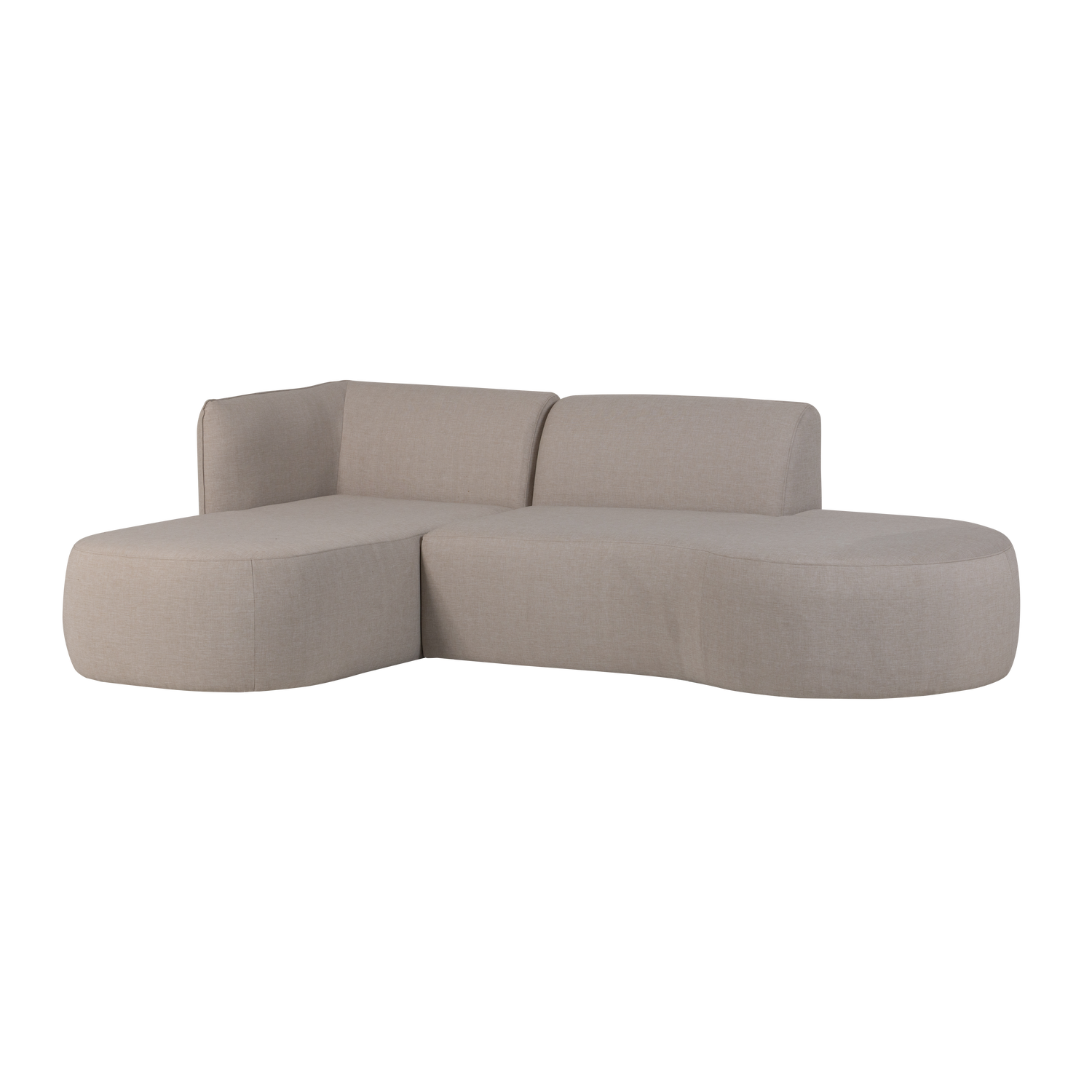Ecksofa für den Garten links CHIOS beige
