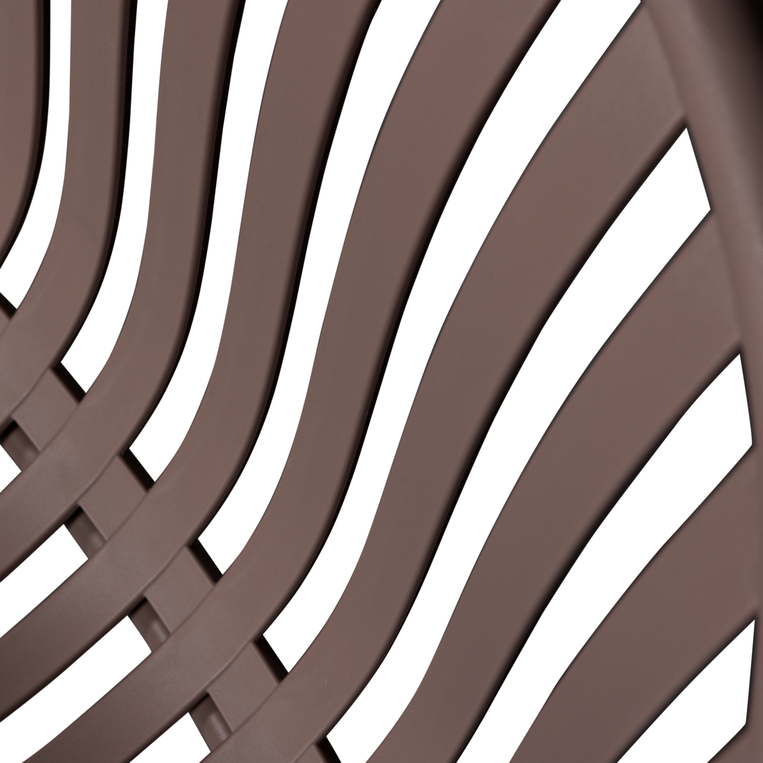 Gartenstuhl mit Fußstütze BRUCE braun