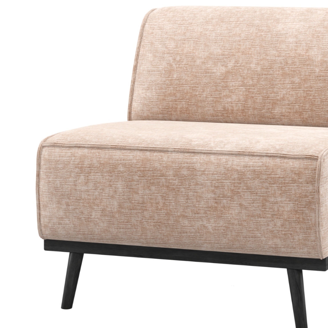 STATEMENT Sofa Module Beige Chenille