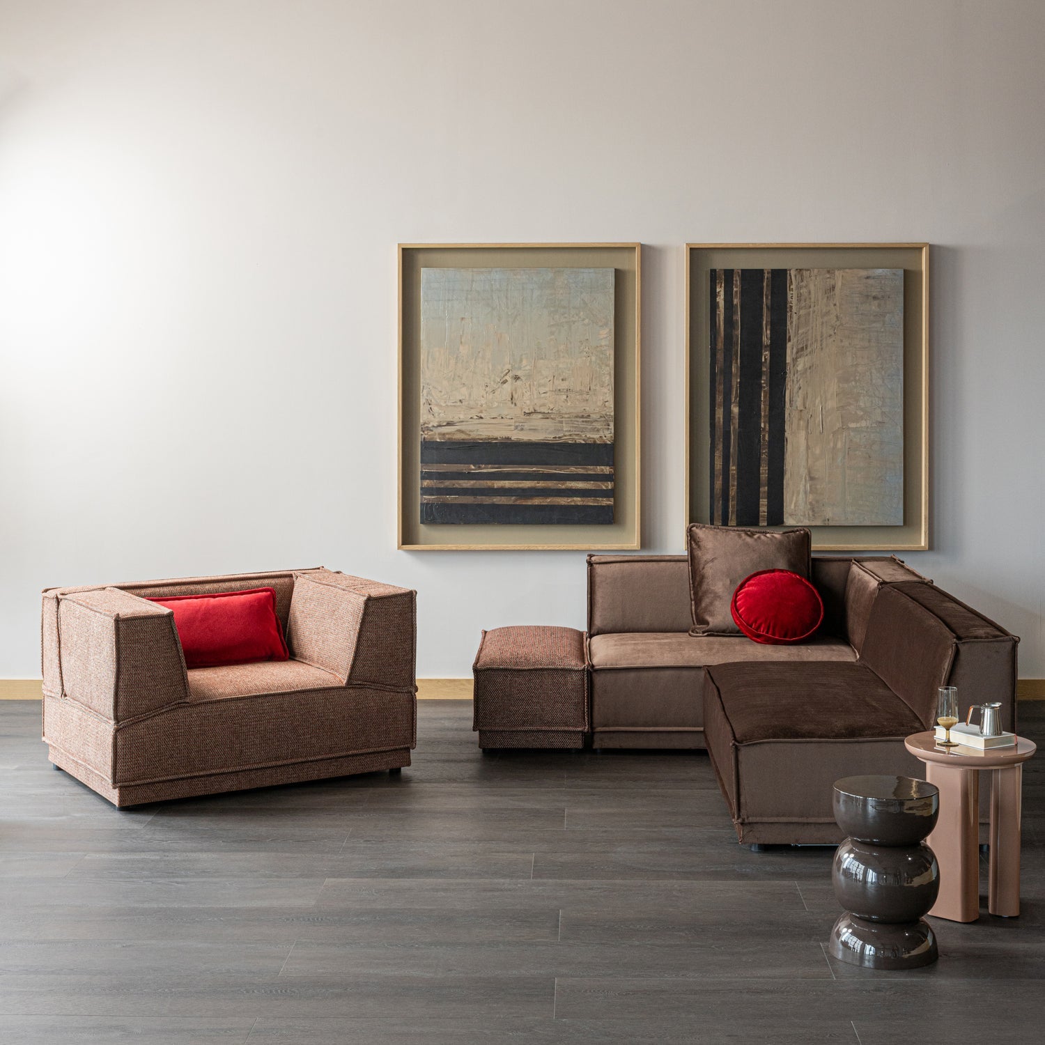 ORICO Side Table Dirty Pink