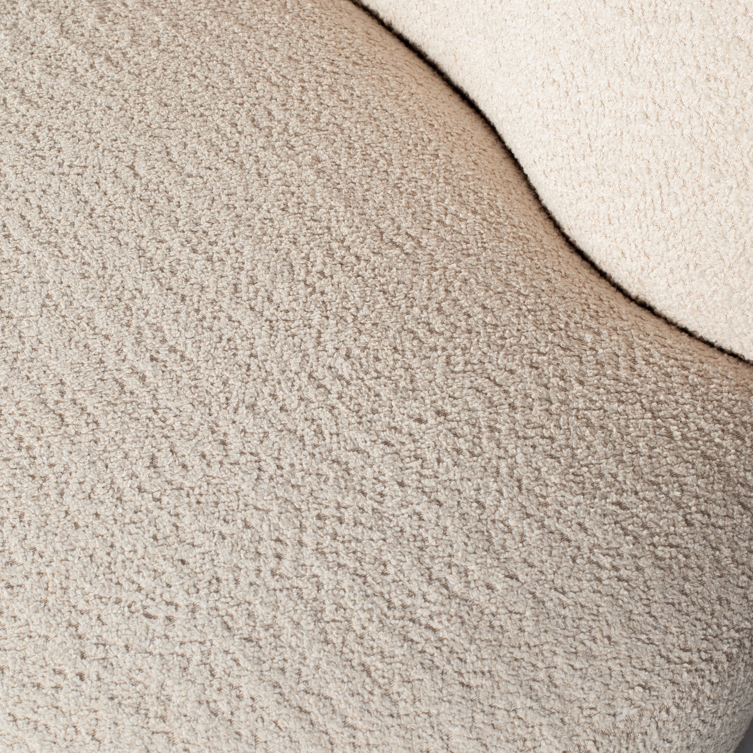 Sofa links STONE creme Boucle