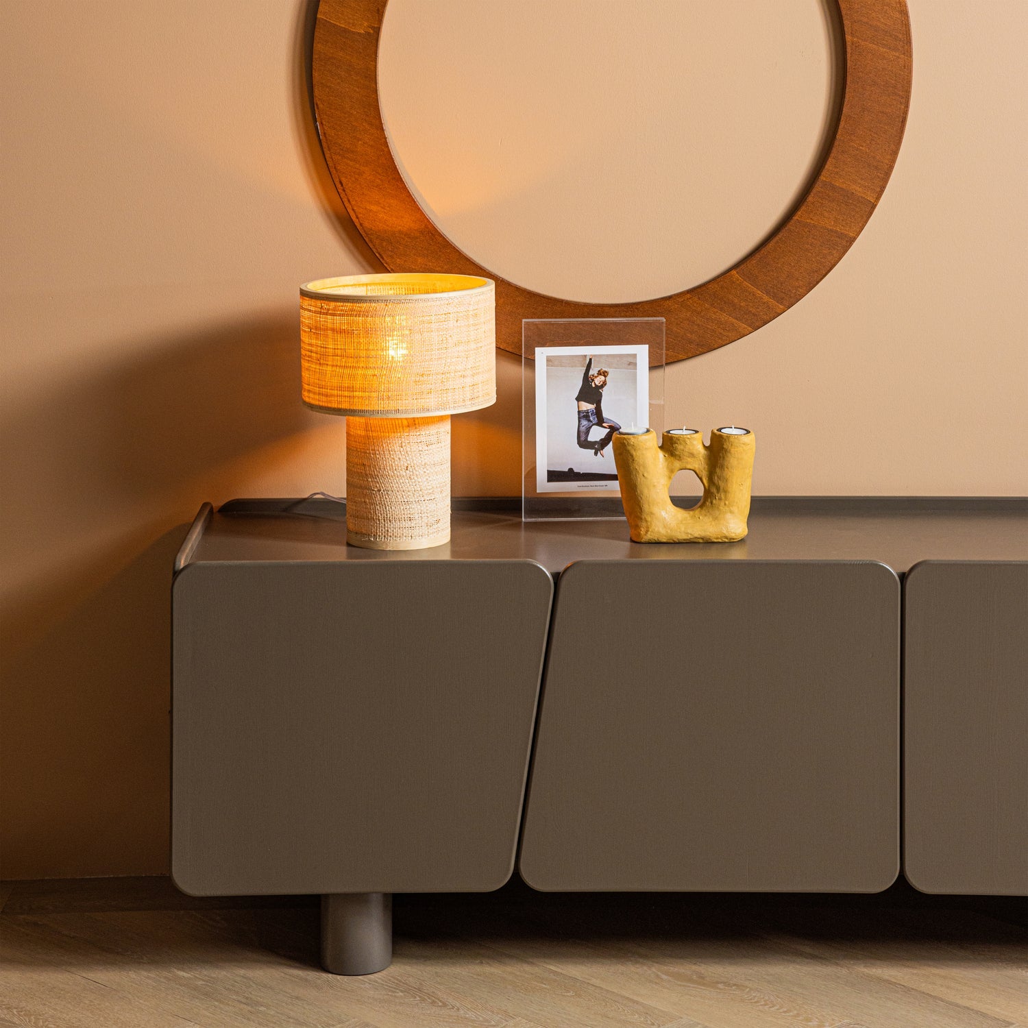 SYRO Rattan Table Lamp