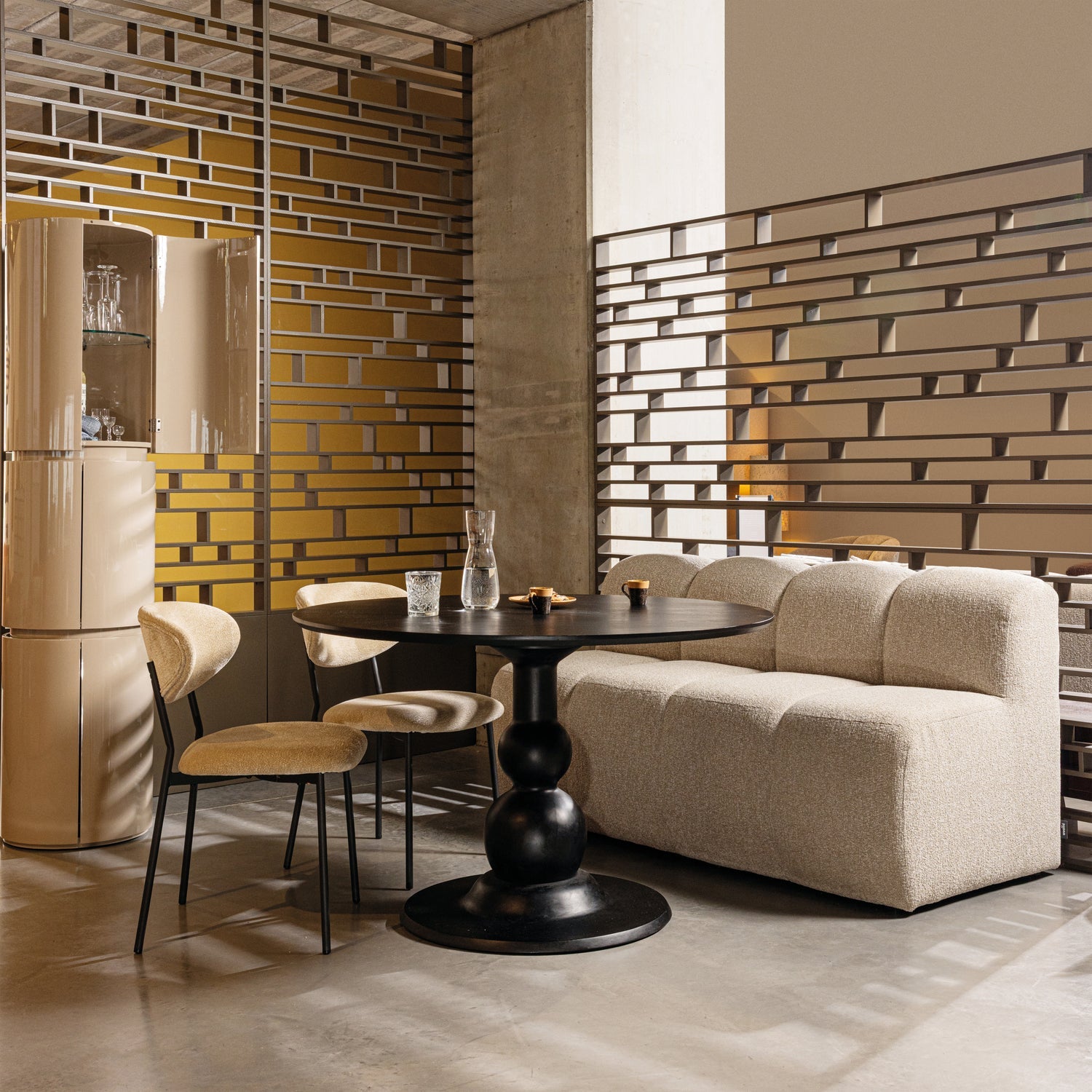3-türige SERA Schrank in Beige