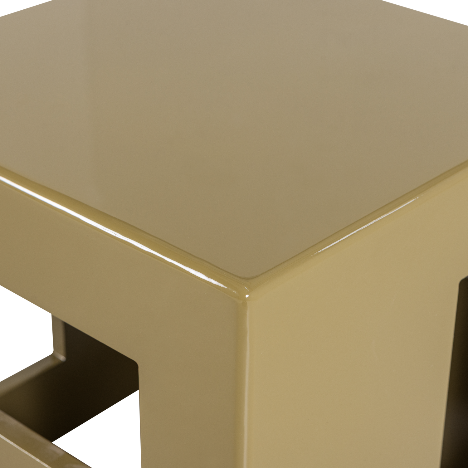 Modern Honey Side Table