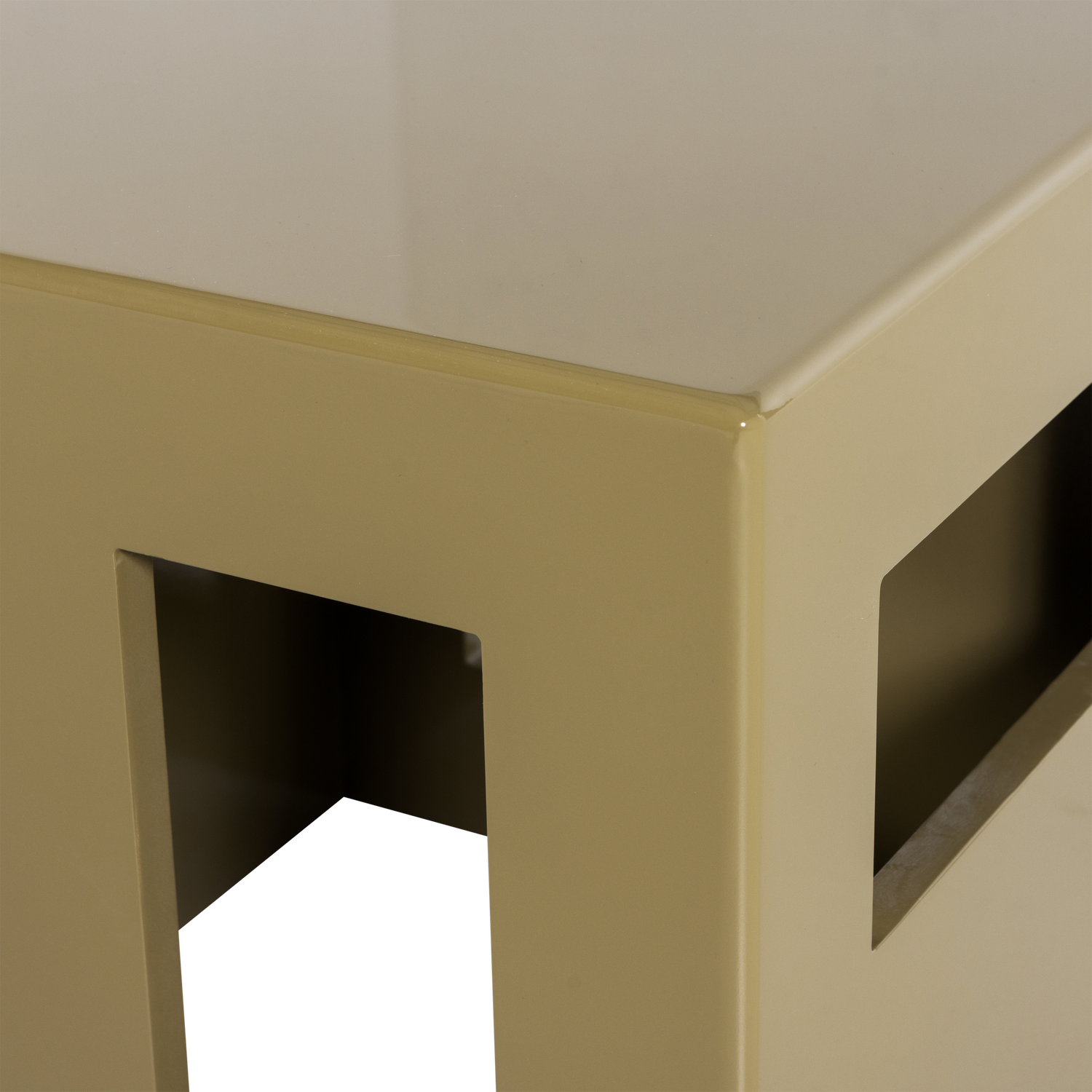 Modern Honey Side Table