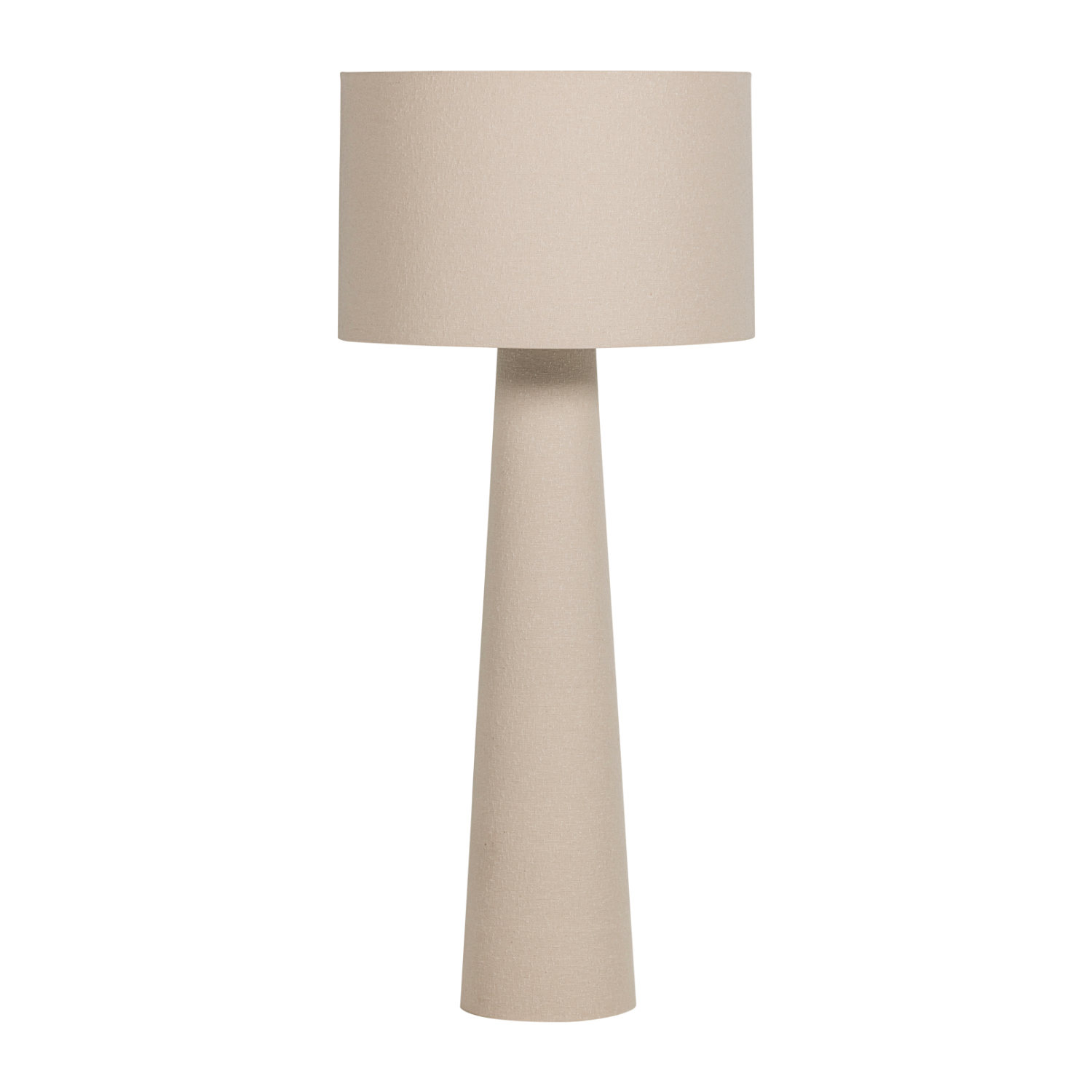 Stehlampe LOFT XXL beige Boucle