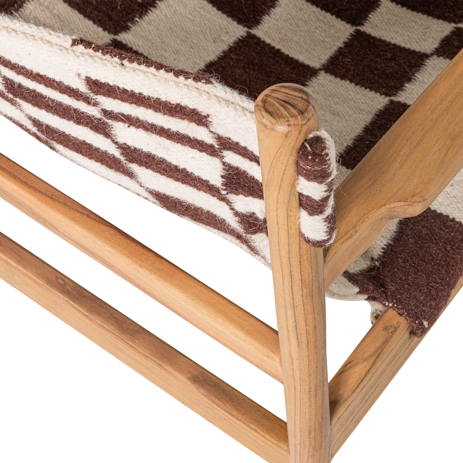 Sessel ZANO braun mit beige