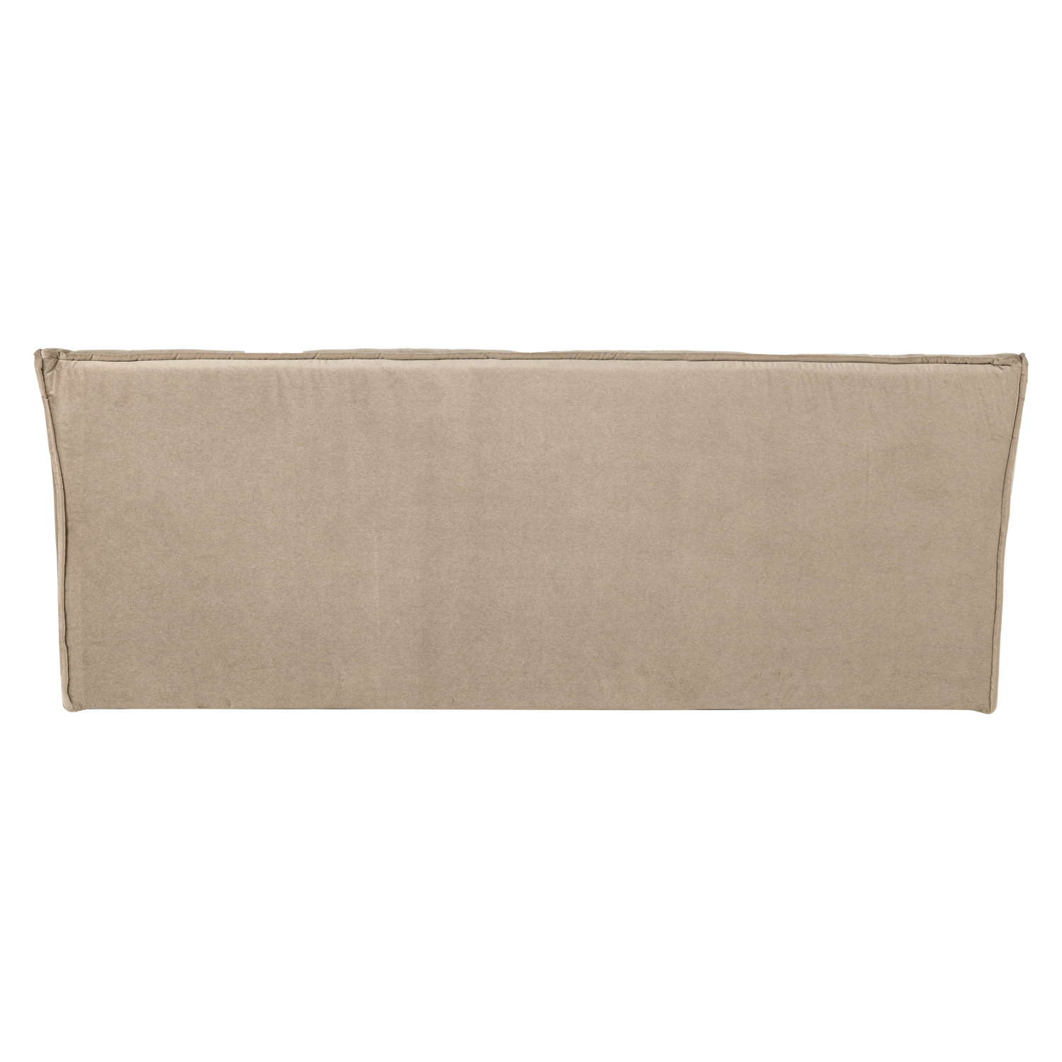 Sofa aus Samt CLUSTER - Modul für 3 Personen in Sandfarbe