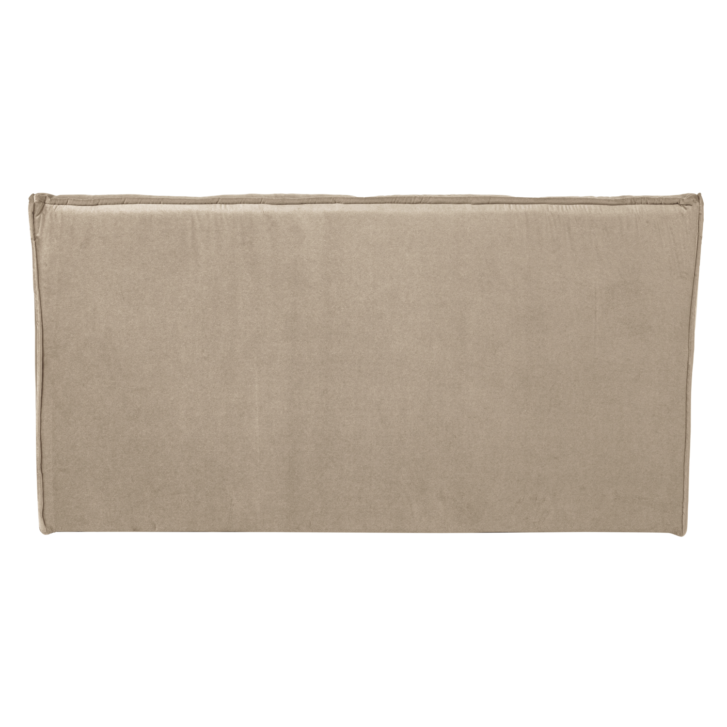 Velvet Sofa CLUSTER BENCH - 3-Seater Module in Sand