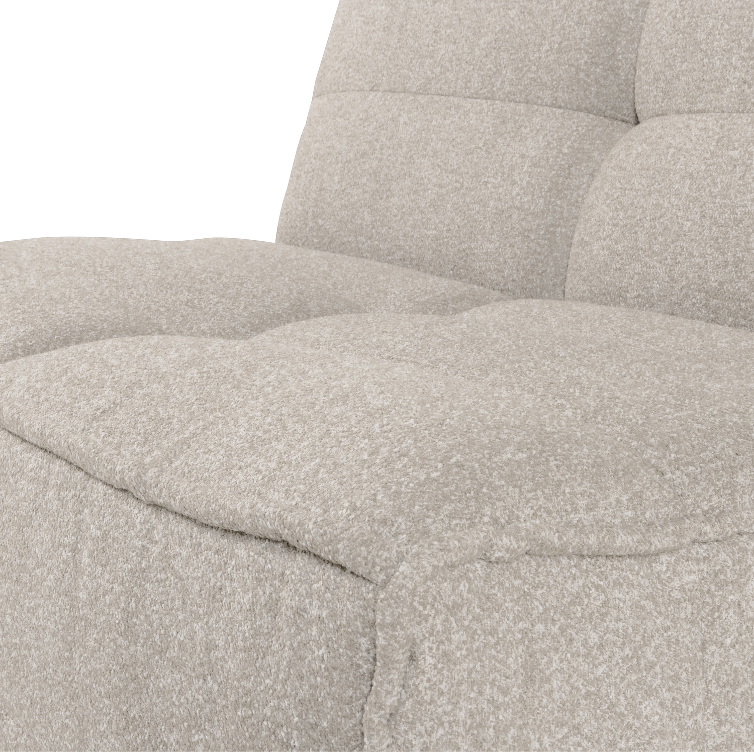 Sandy Bouclé Cluster Armchair / Module