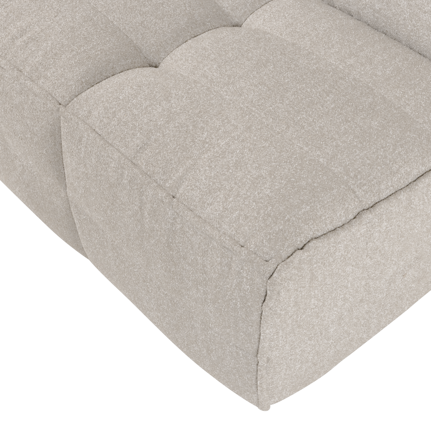 Sandy Bouclé Cluster Armchair / Module