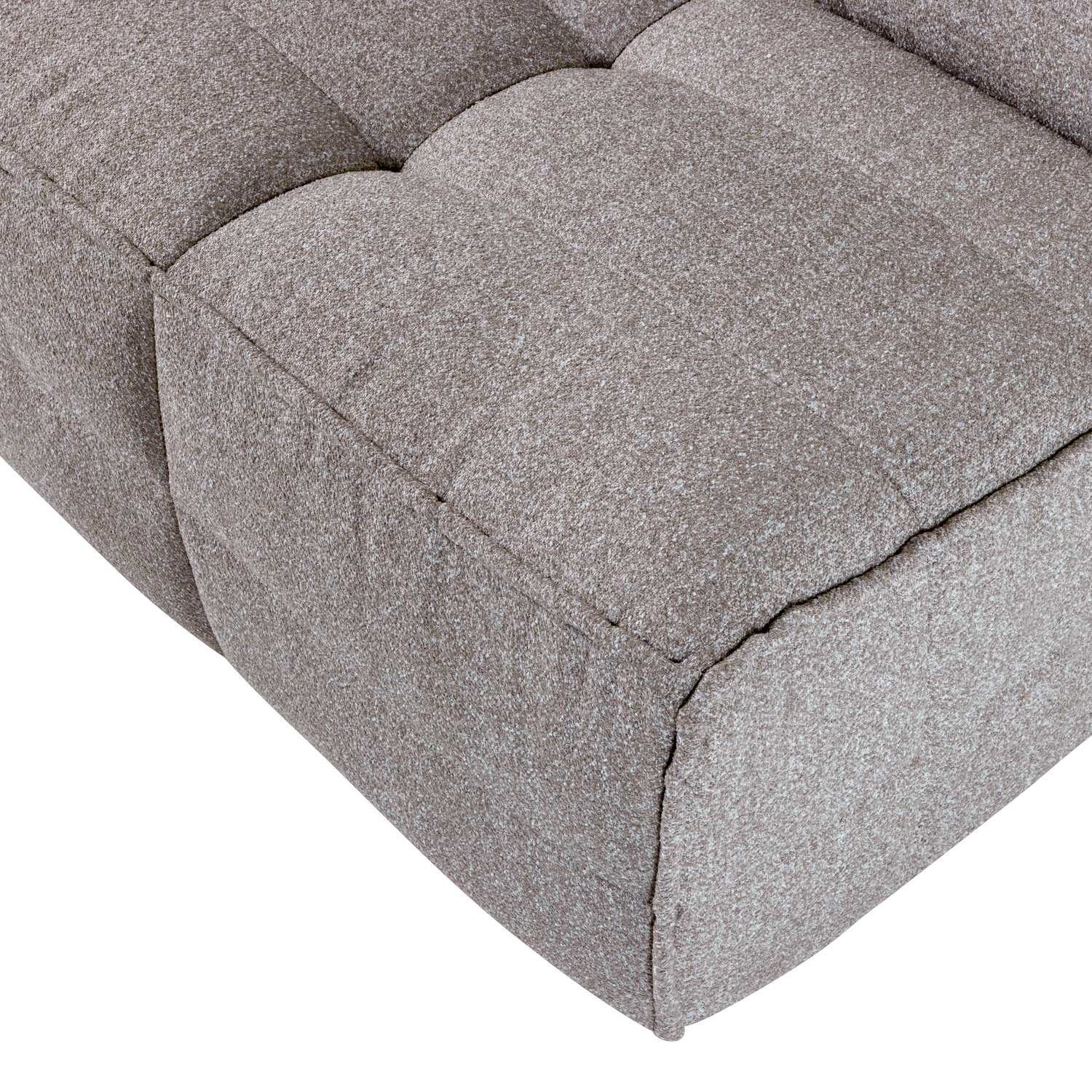 Chair / module CLUSTER gray bouclé