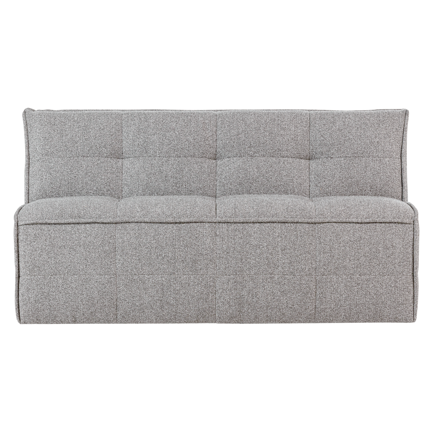 CLUSTER BENCH Sofa - 3-Seater Gray Bouclé