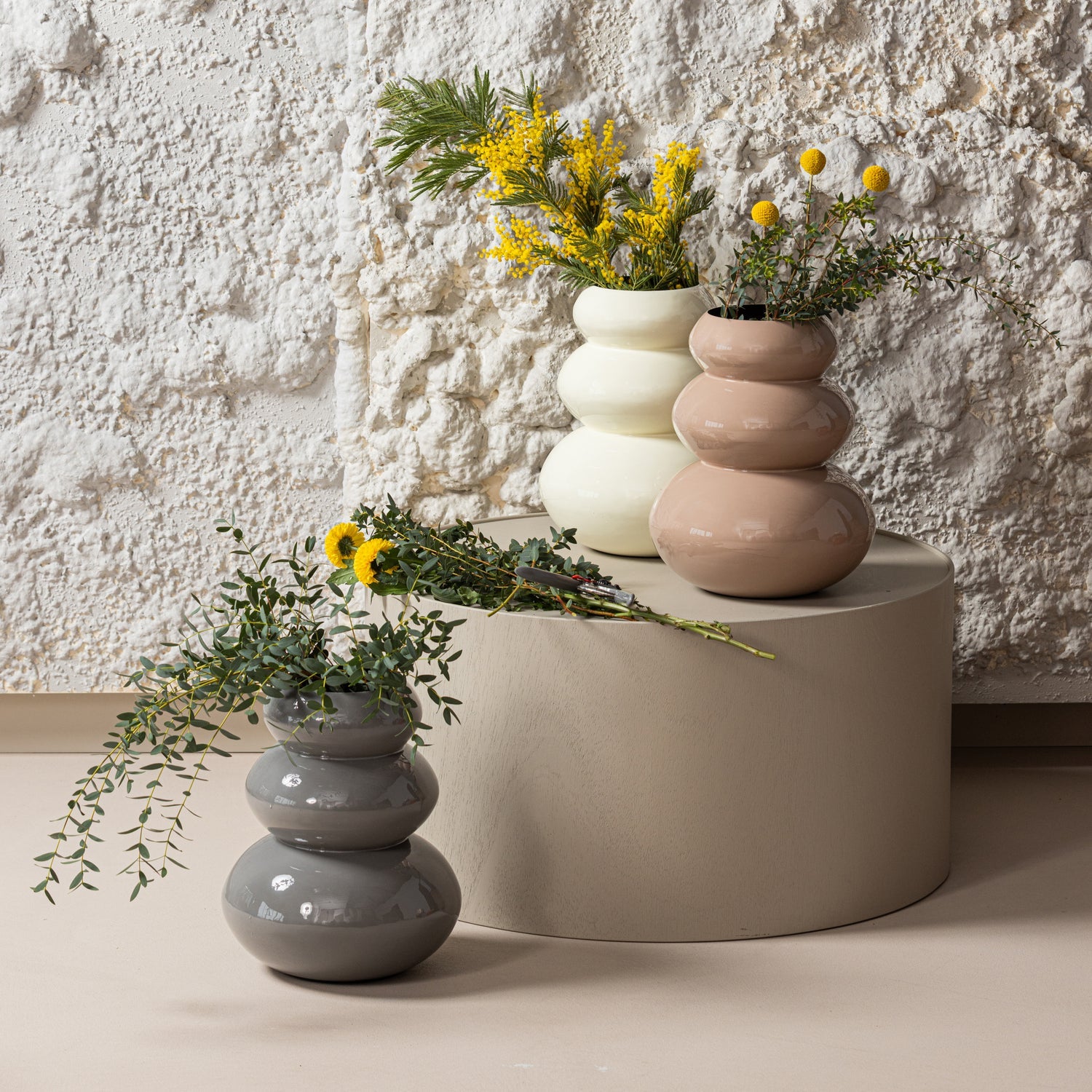 TERA Vase Light Gray