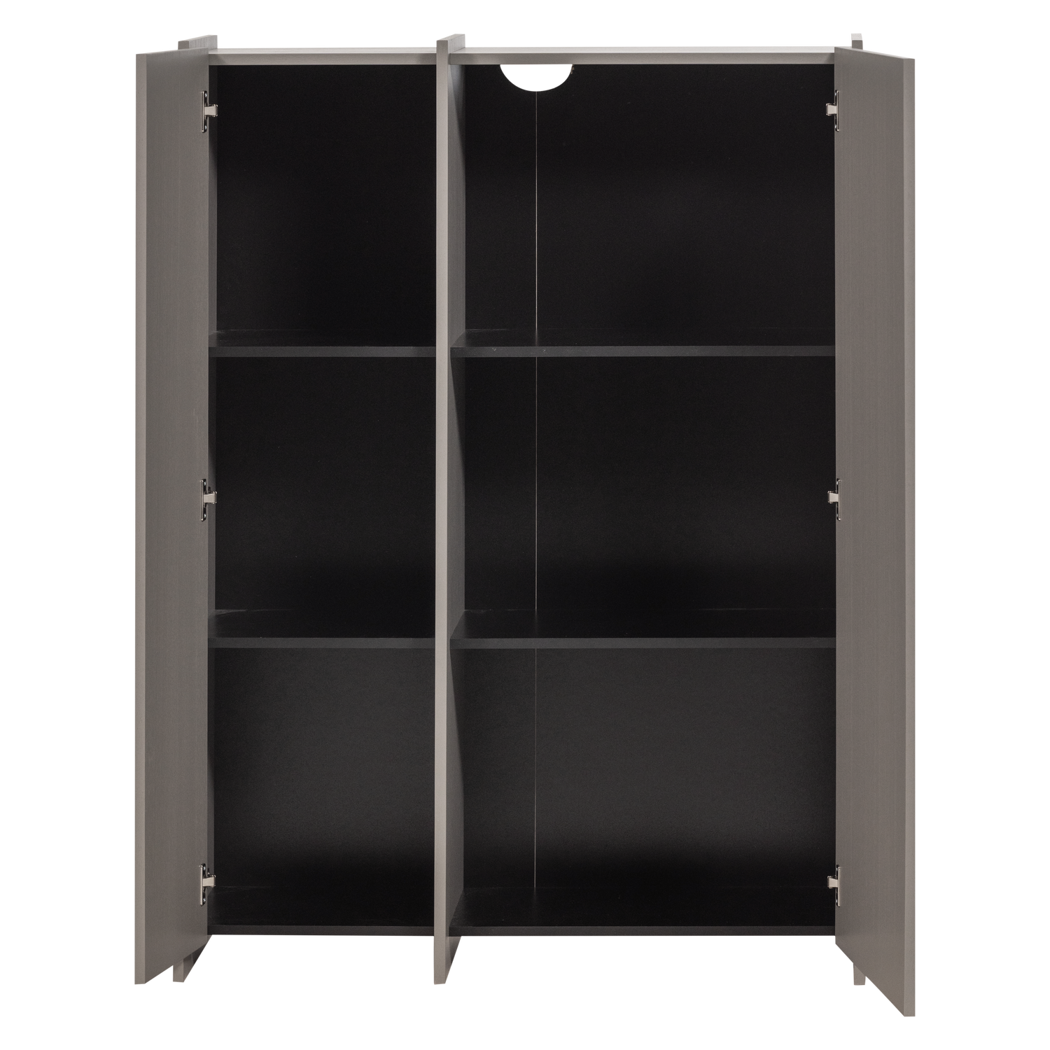 Schrank BROCK warmes Grau