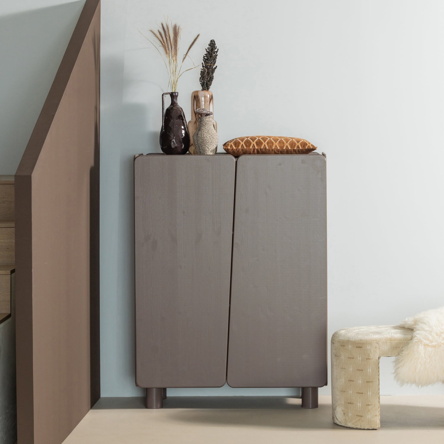 Wandschrank ROOT truflowy braun