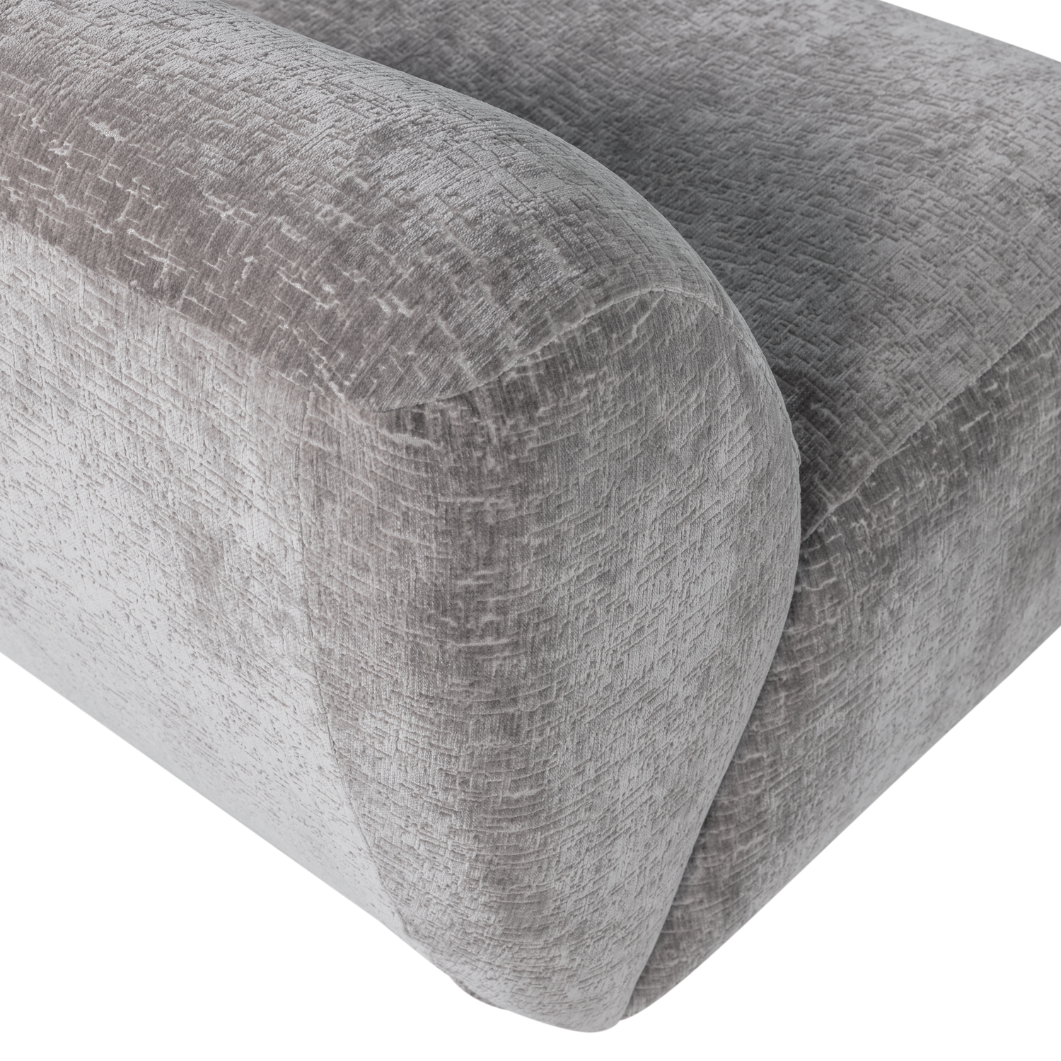 NOMU Armchair in Gray-Blue