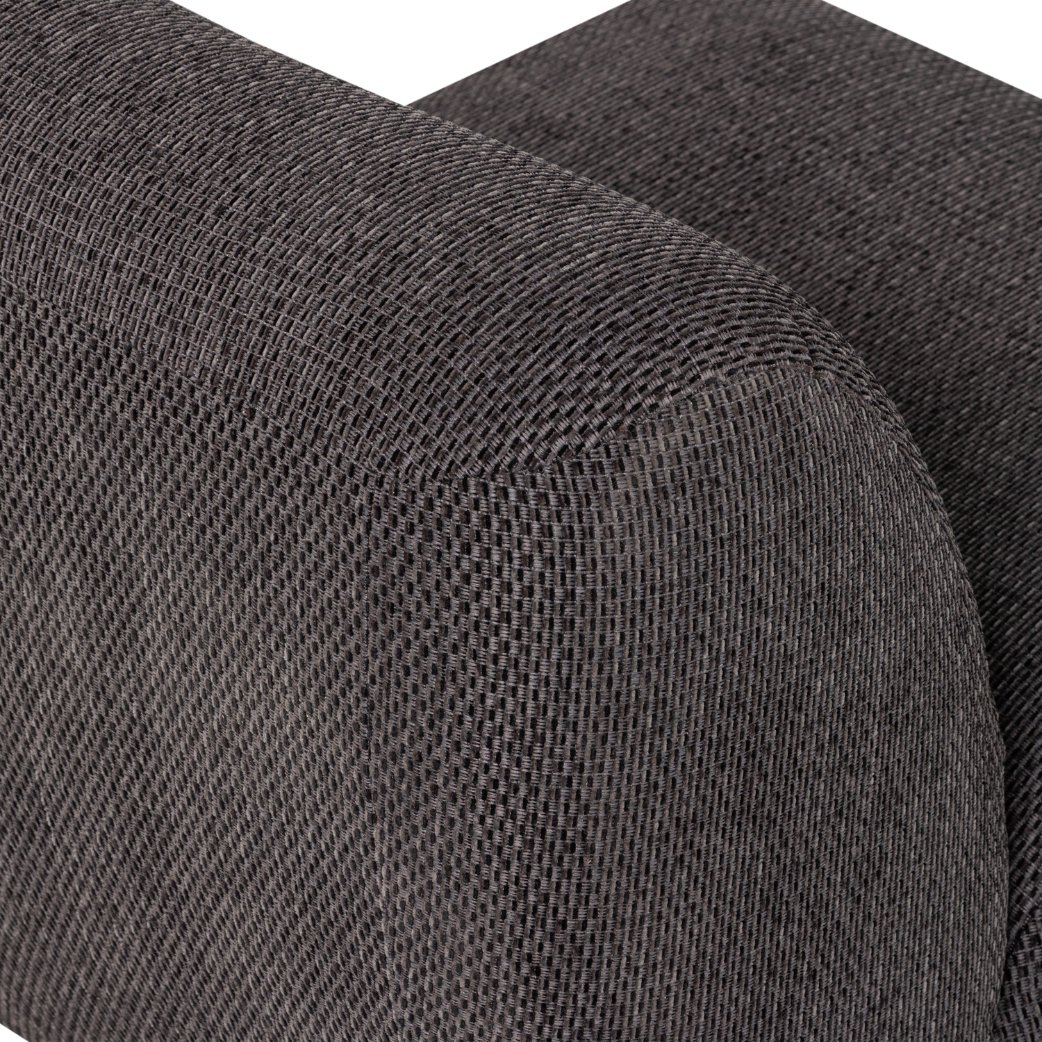 Sessel NOMU anthrazitfarbenes Chenille