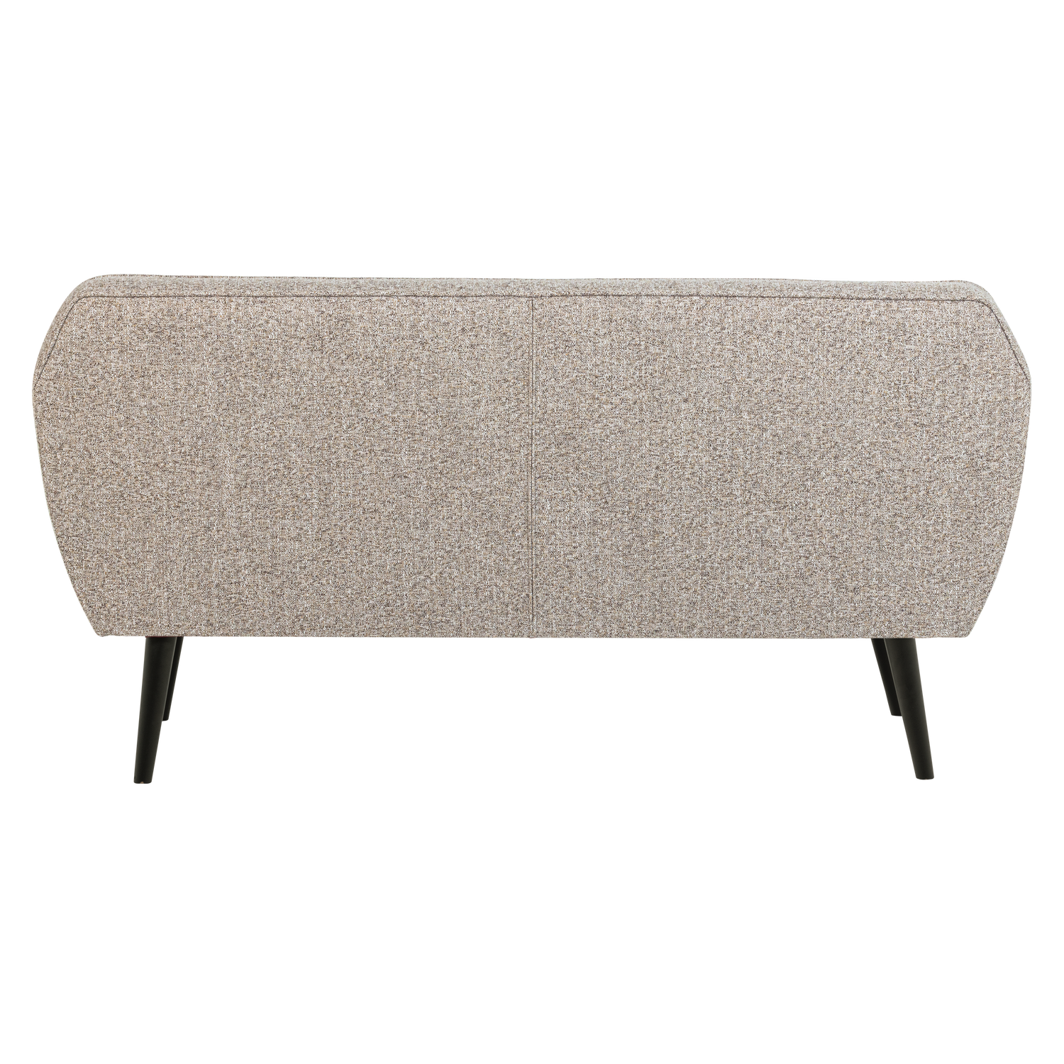 Sofa 2-sitzig ROCCO grau-beige Melange