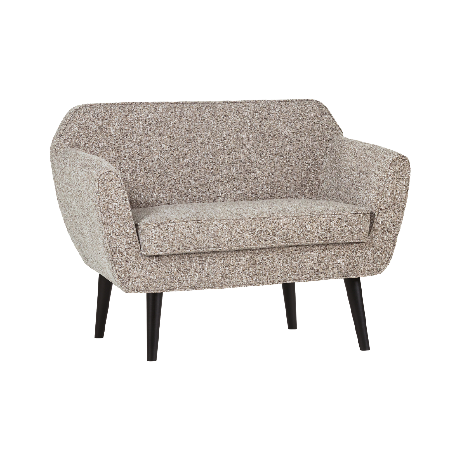 Sessel ROCCO beige-braun meliert