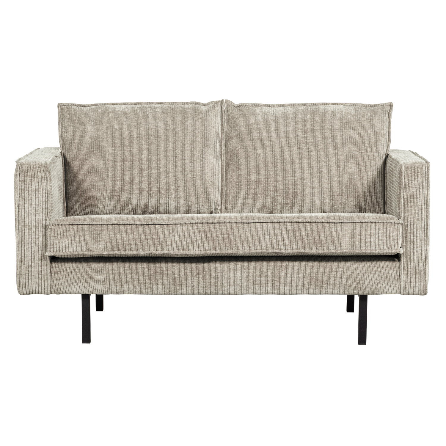 Sofa 2-sitzig RODEO sandfarbener Cord
