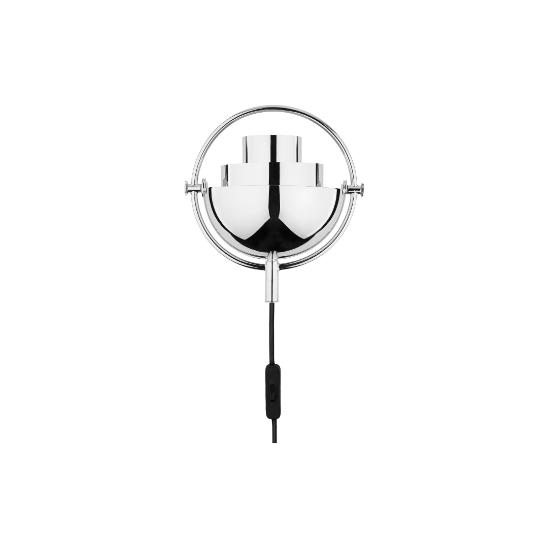 MULTI-LITE chrome wall lamp