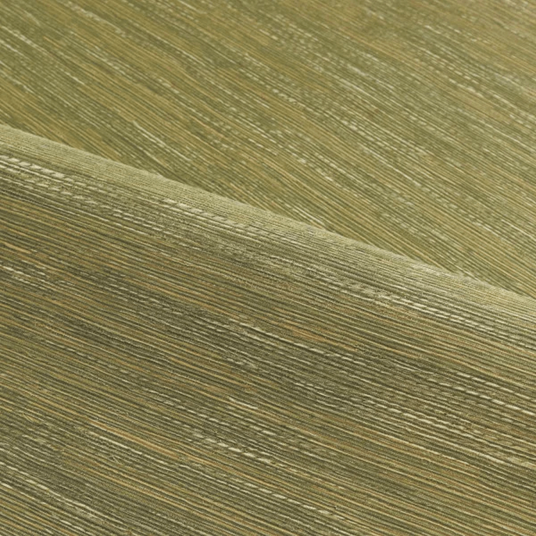 Strukturierte Tapete, die Jacquardstoff imitiert - TATAMI - OLIVE olivgrün