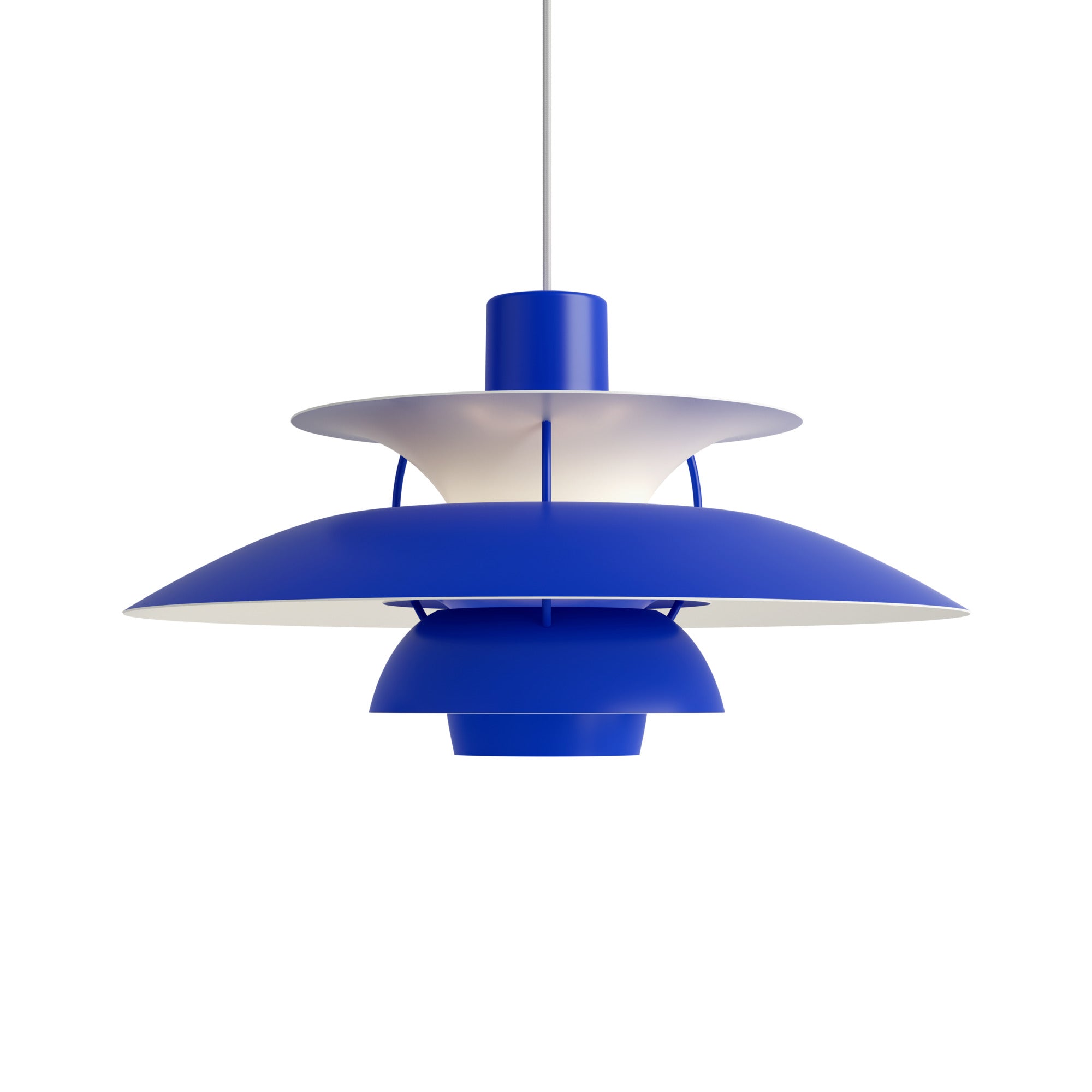 Lampa wisząca PH 5 monochromatyczny niebieski