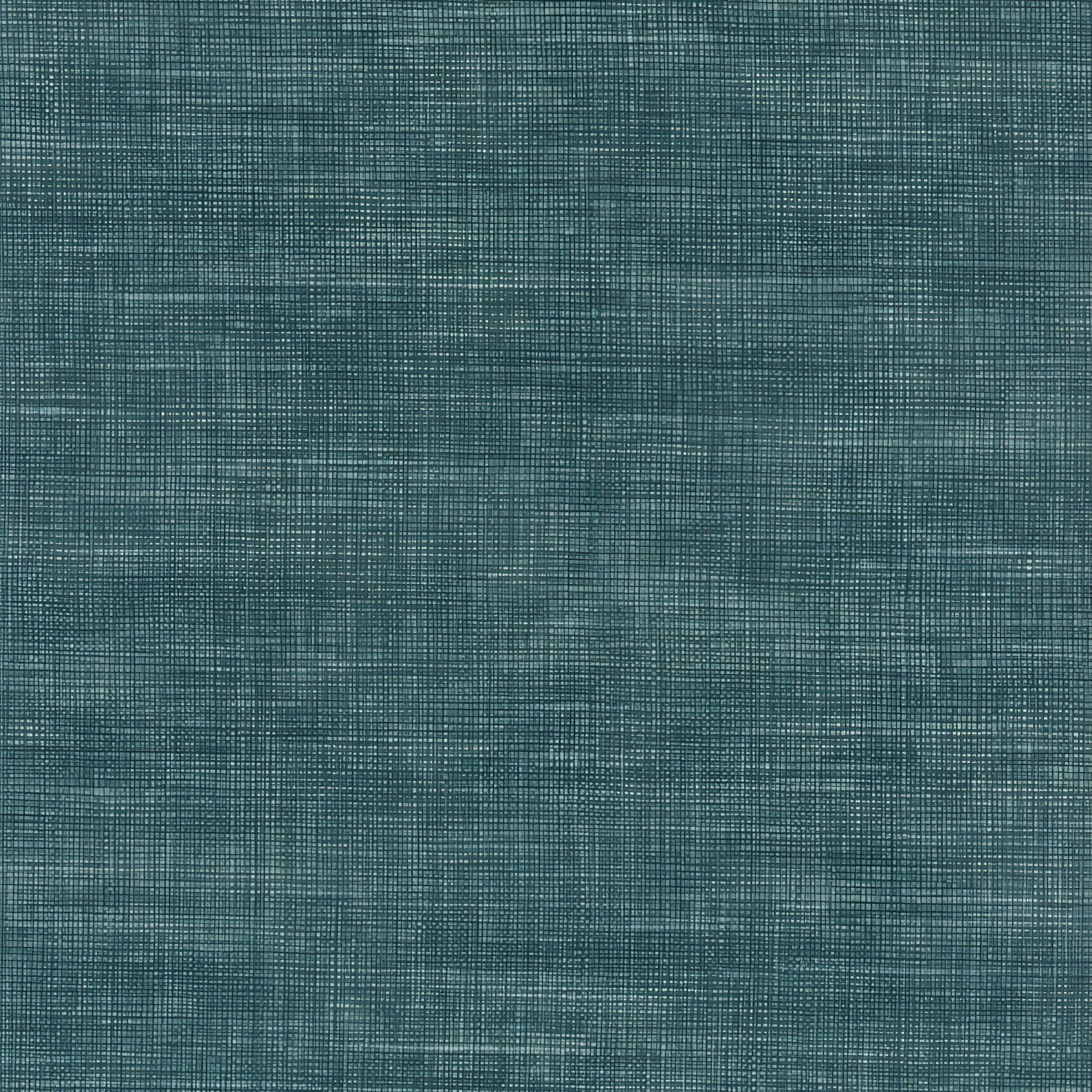 Structural wallpaper resembling canvas LINUM - EMERAUDE emerald