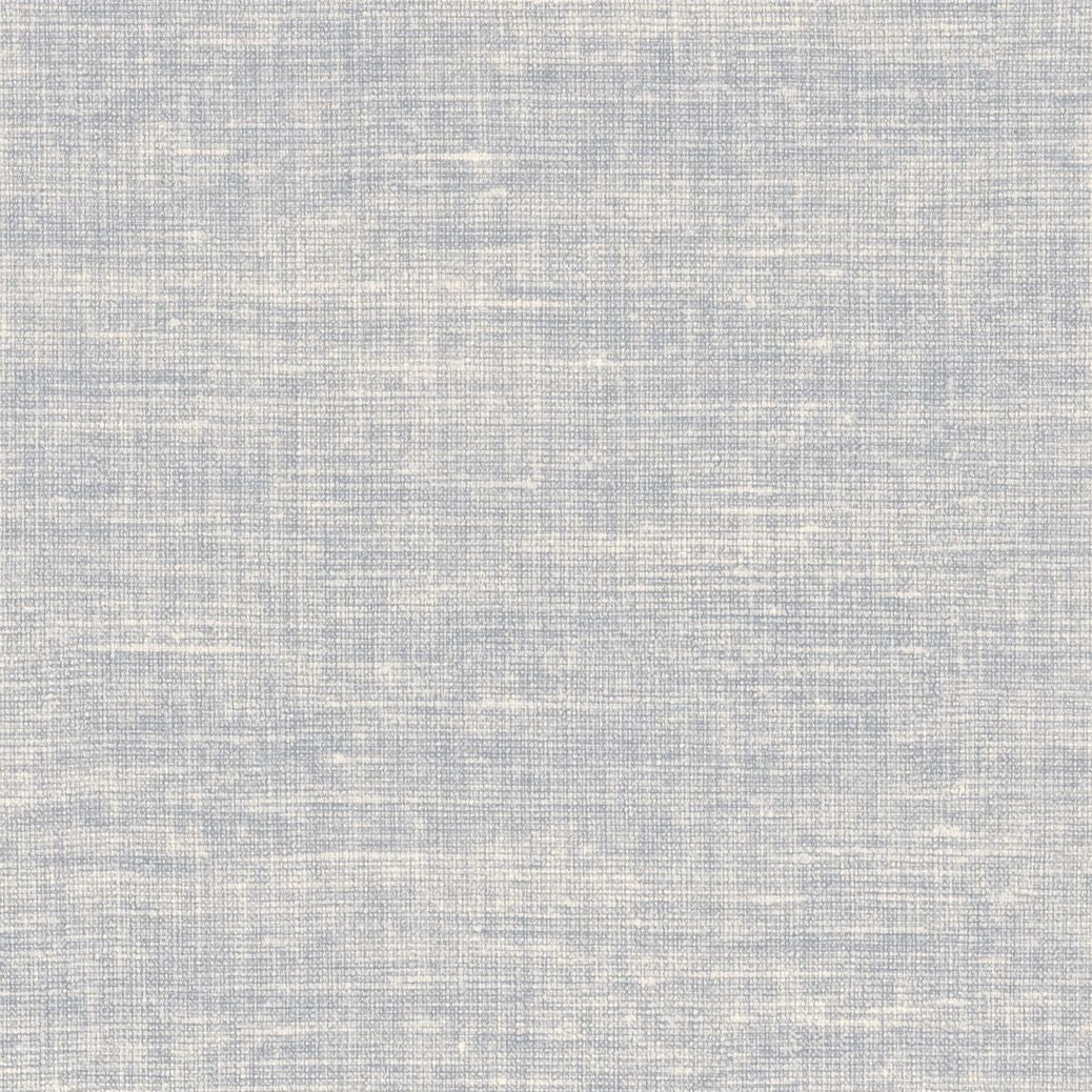 Strukturtapete, die Leinwand imitiert LINUM - GIVRE himmelblau mit grau