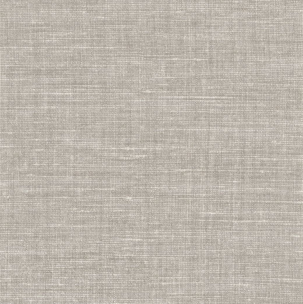 Strukturtapete, die Leinwand imitiert LINUM - GRIS CLAIR warmes Grau