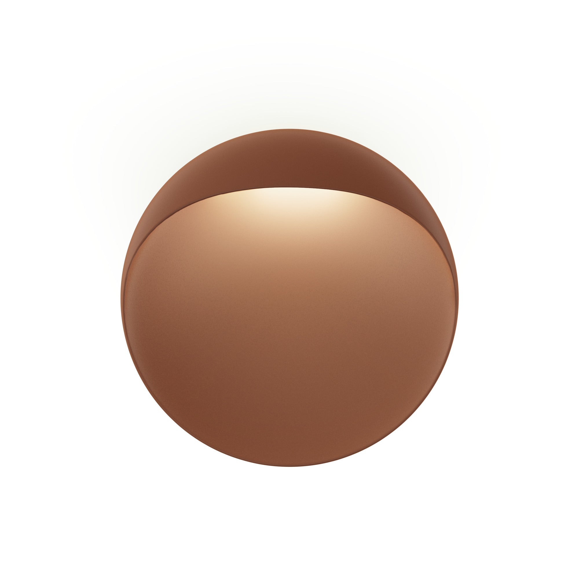 Wandleuchte FLINDT rostbraun