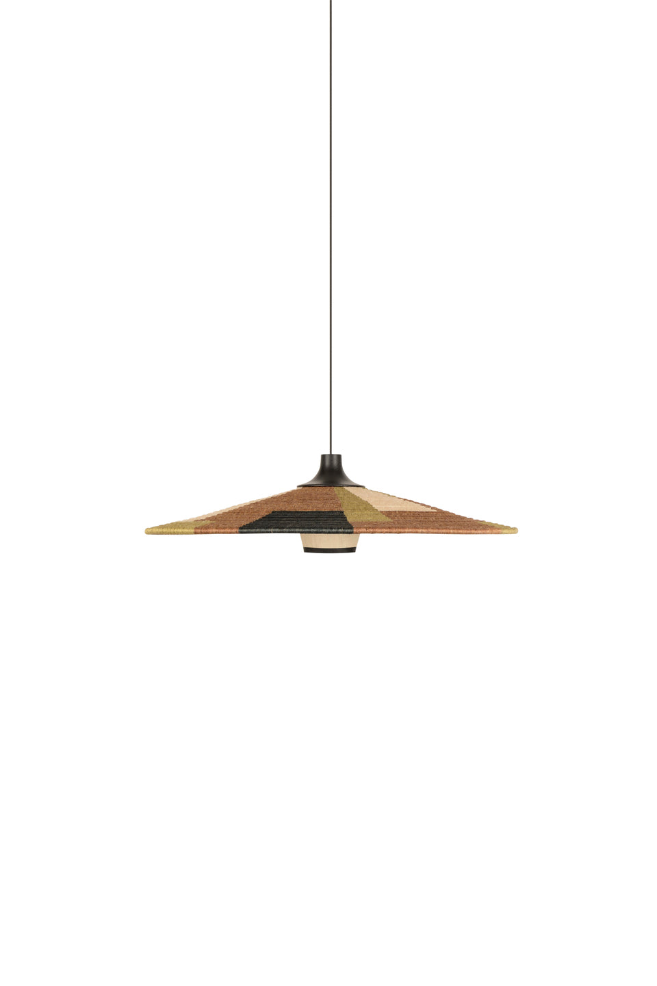 Hängende Lampe -braune Papagei