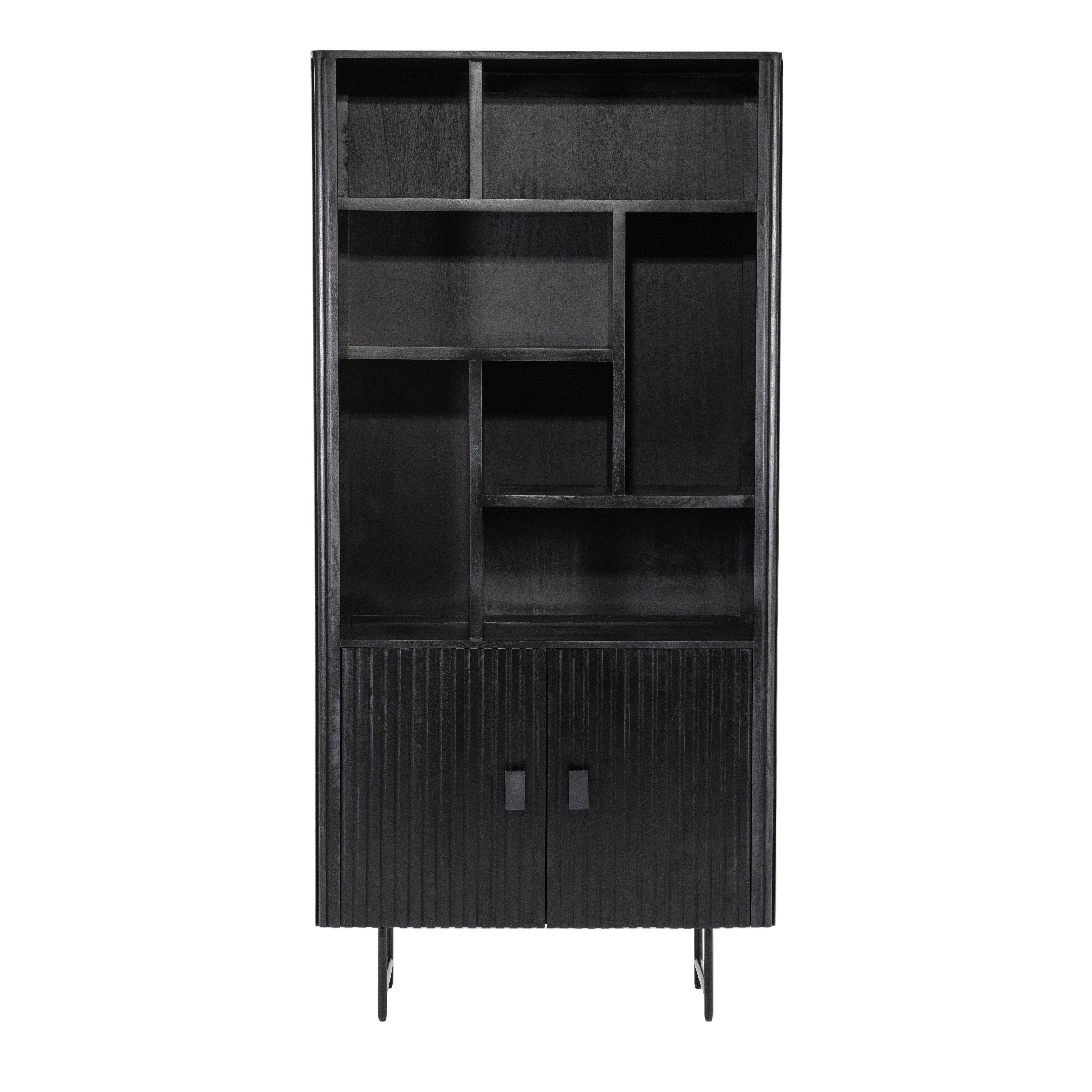REMI Shelf black mango wood