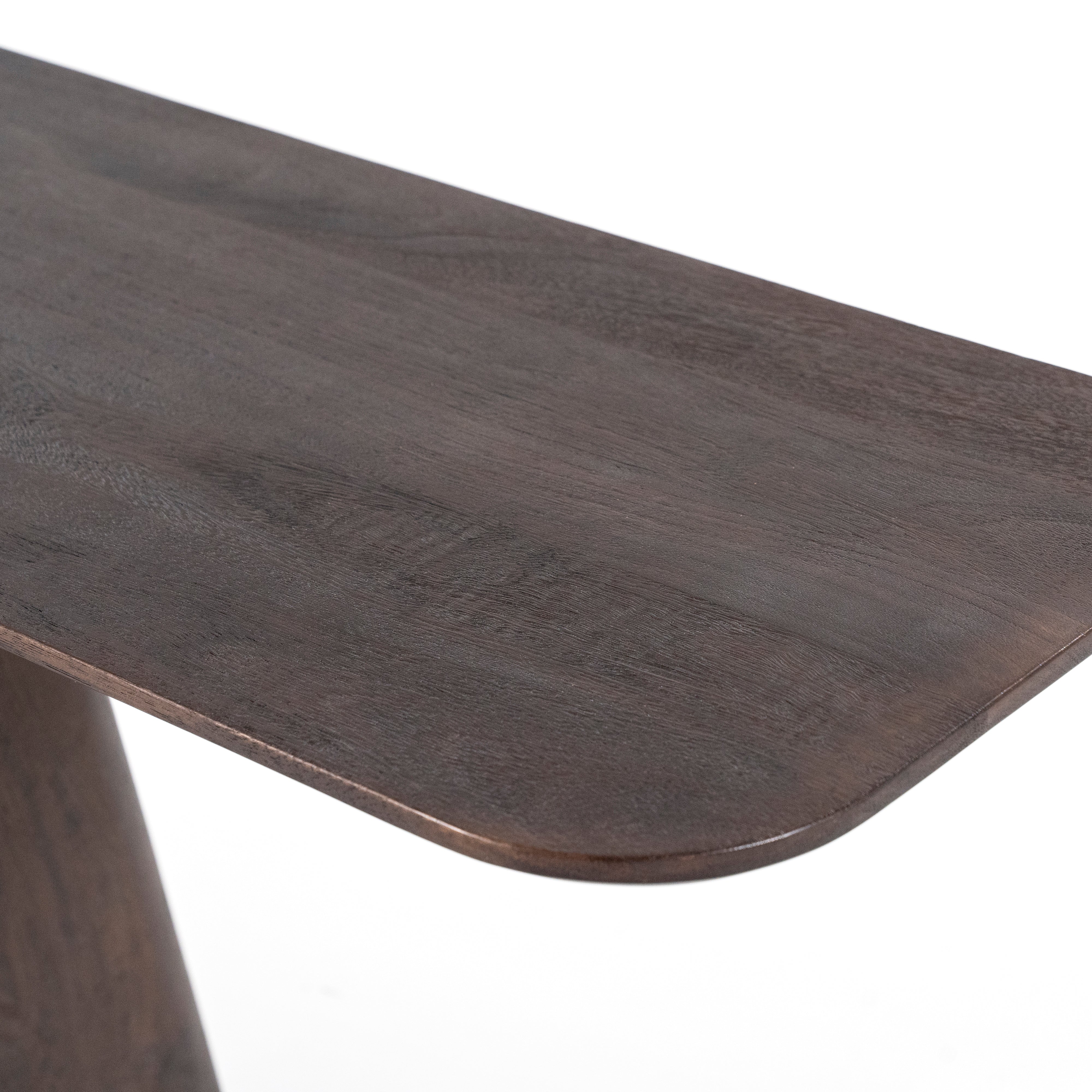 Konsole ARON aus Mangoholz