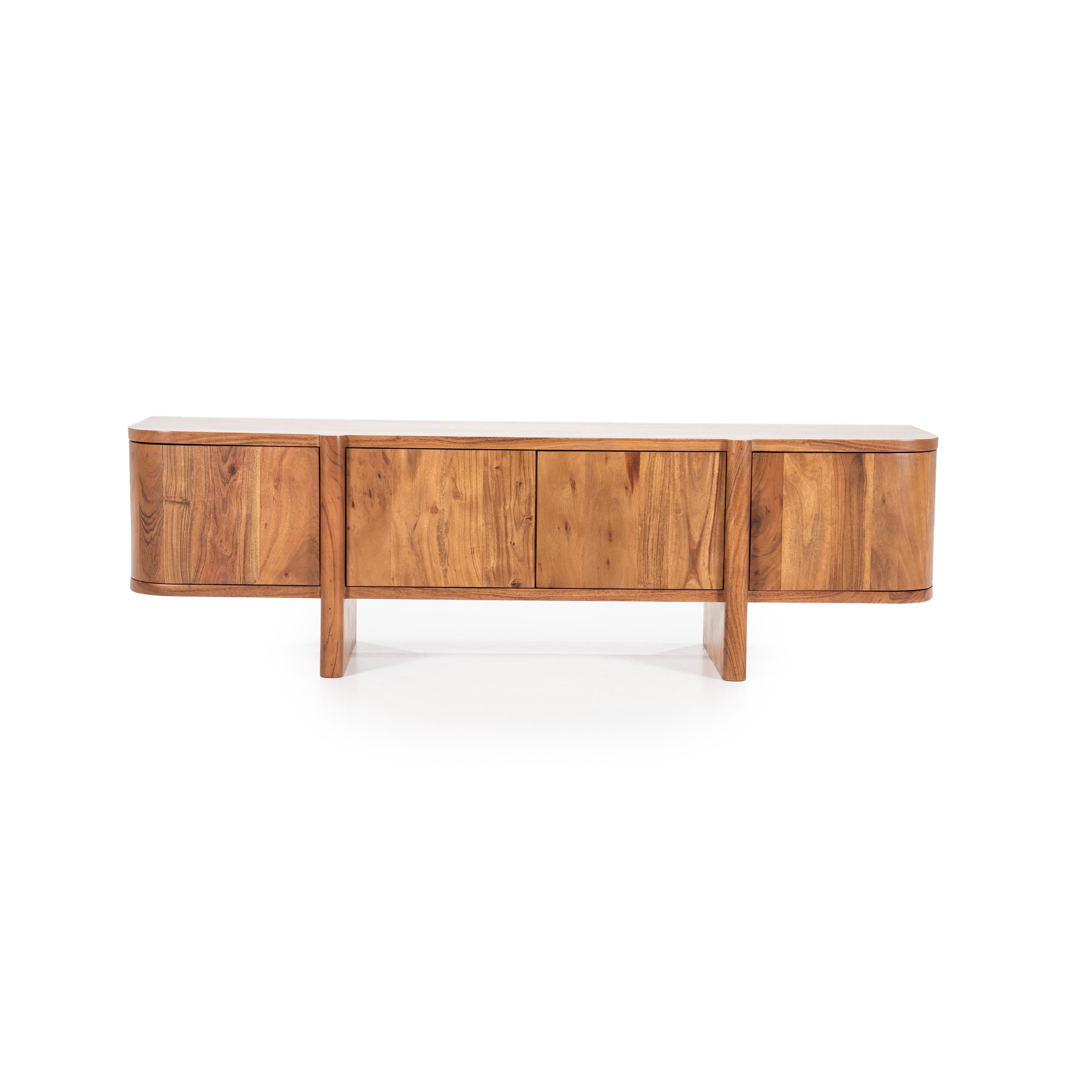 RTV cabinet JULIAN acacia wood