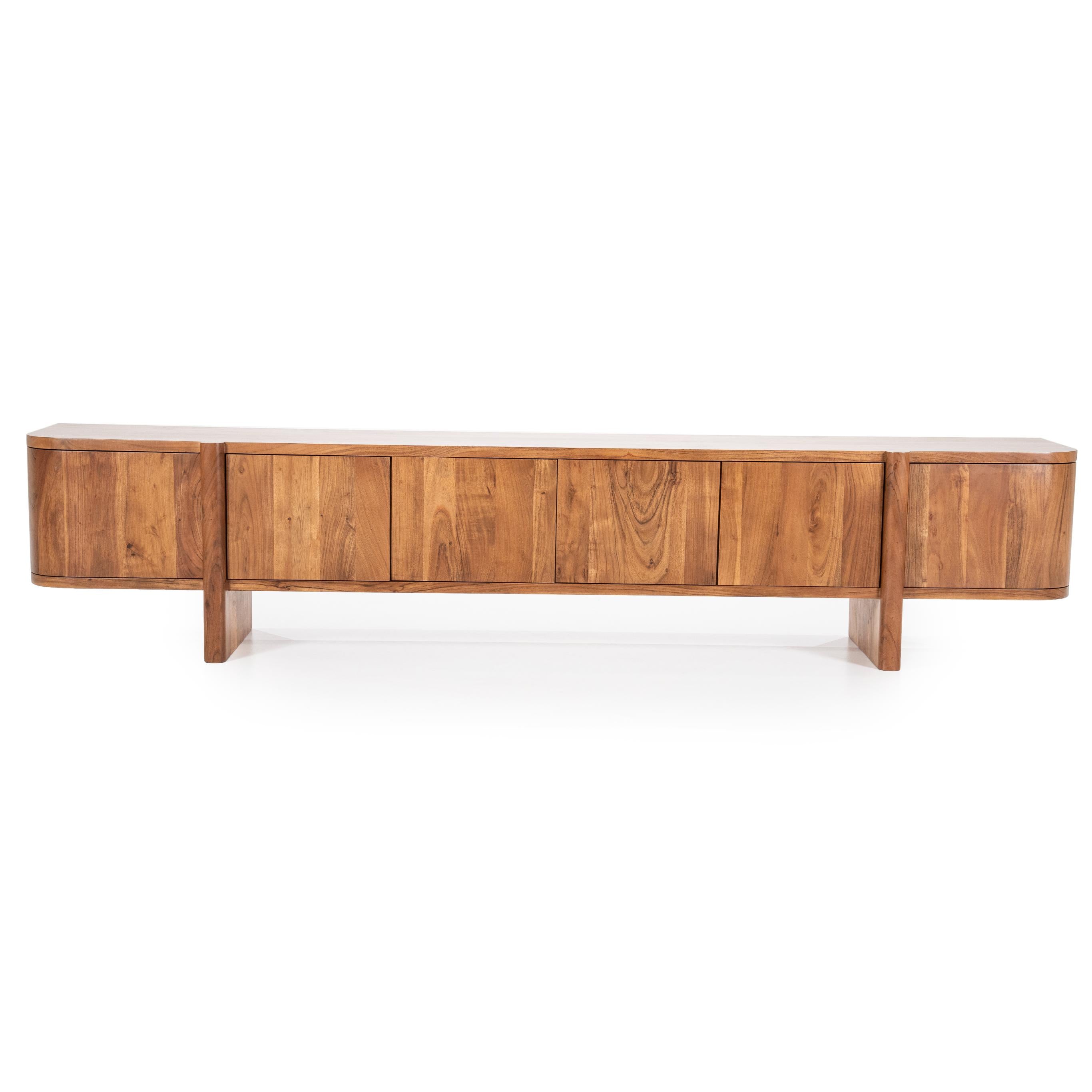 RTV cabinet JULIAN acacia wood