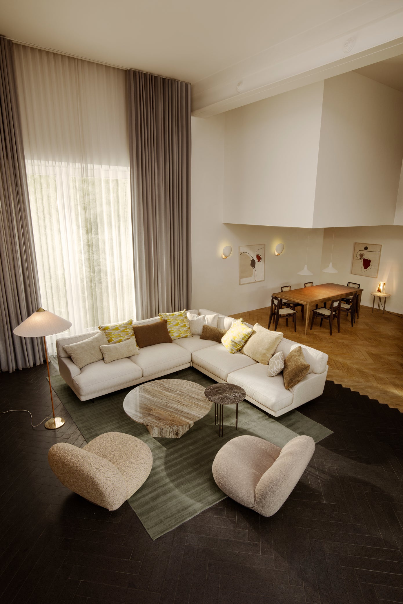 GUBI Beige Rug