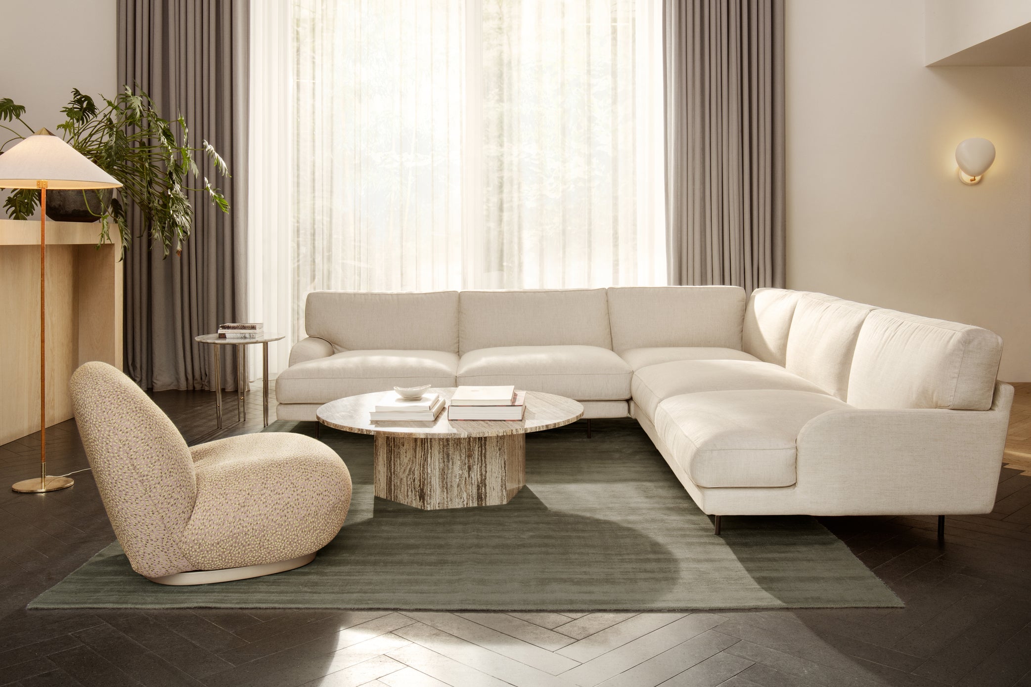 GUBI Beige Rug