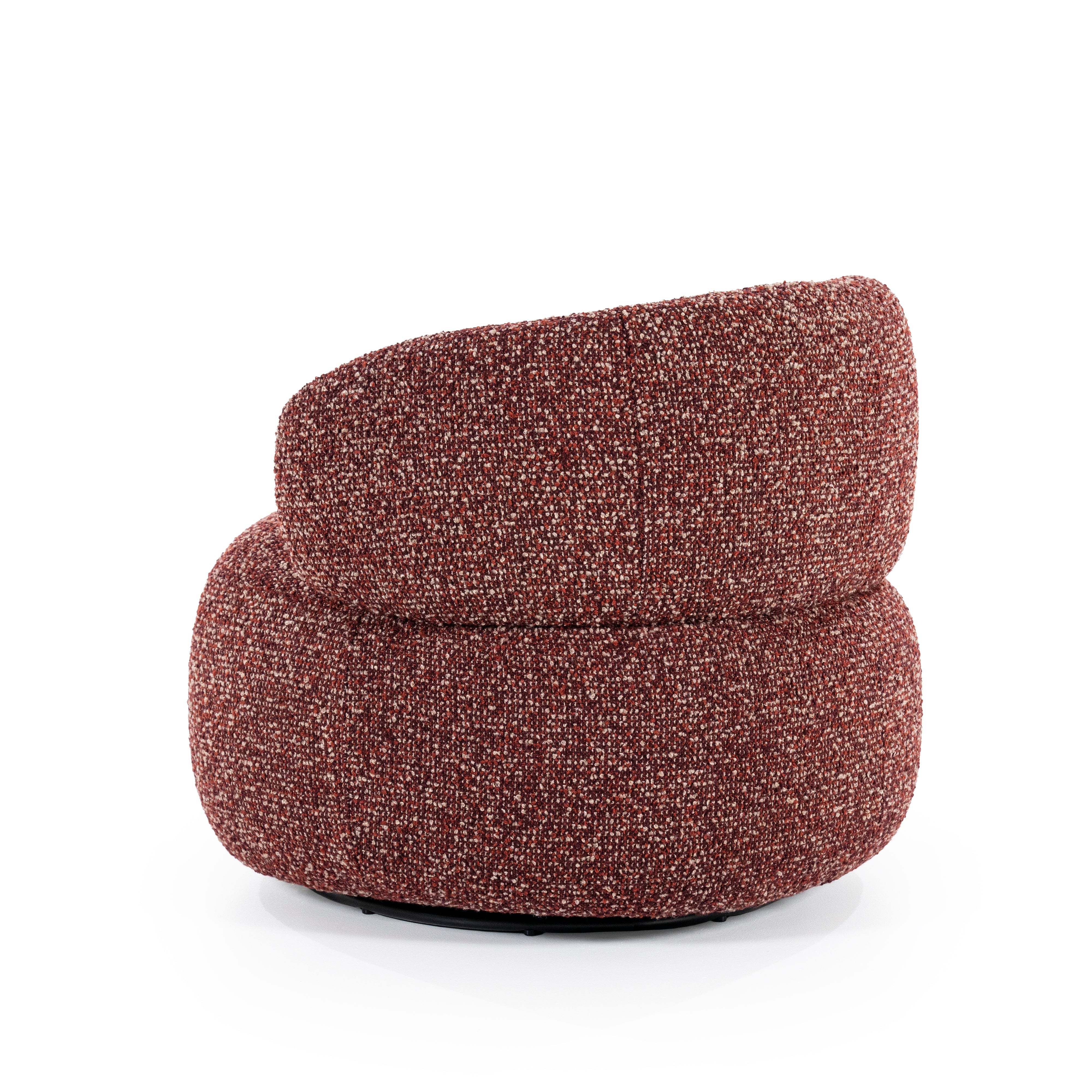 MAEVE Armchair in Rust Brown Melange