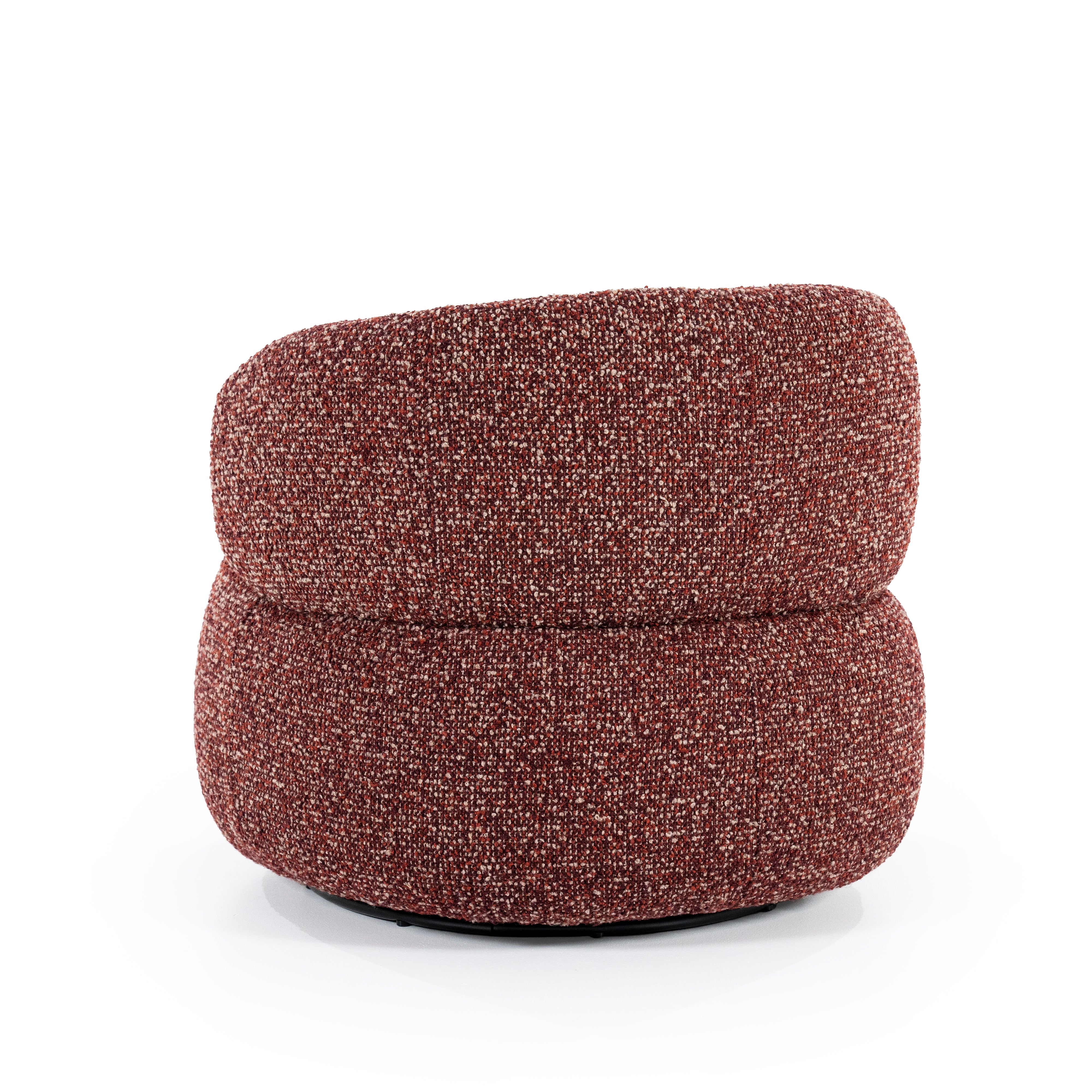 MAEVE Armchair in Rust Brown Melange