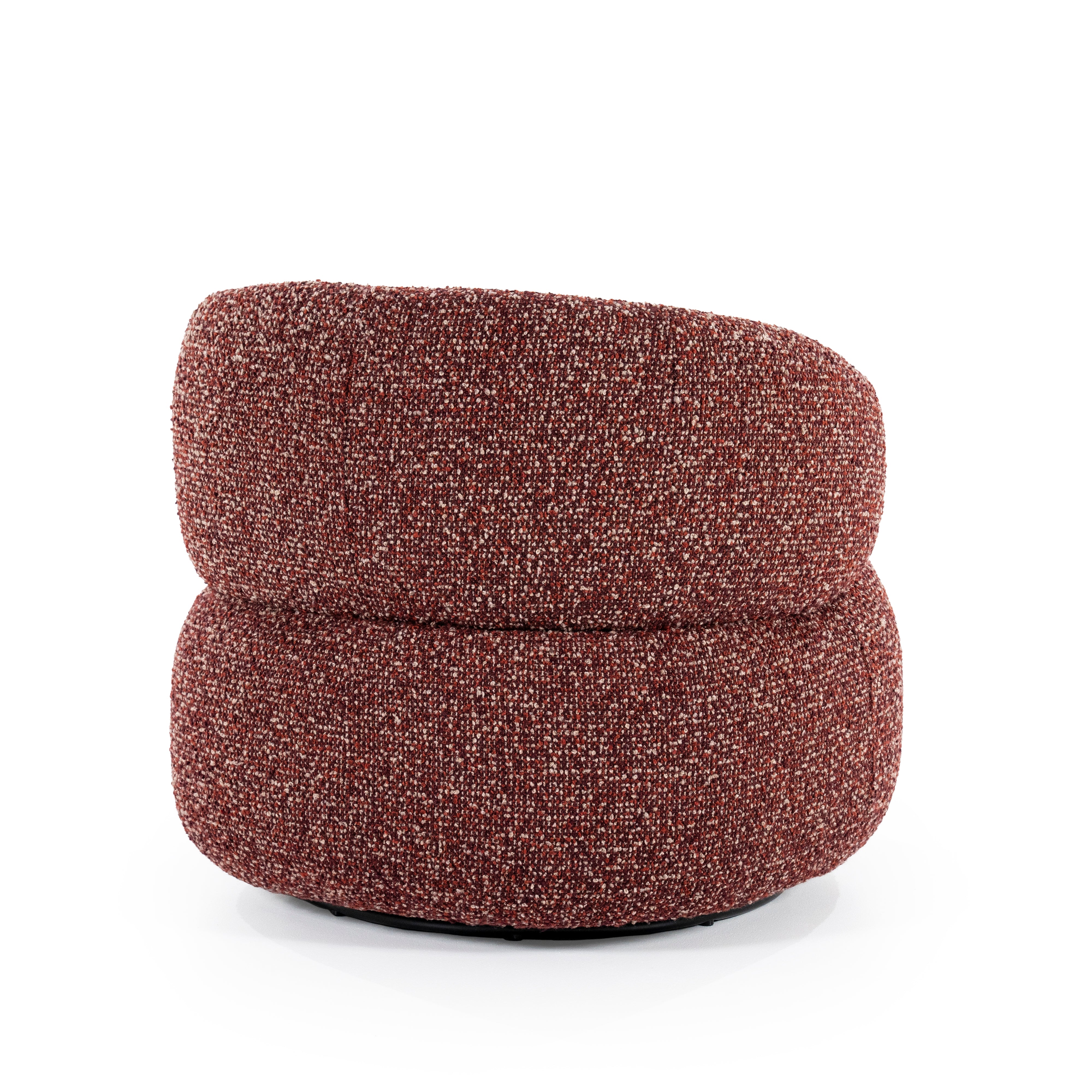 MAEVE Armchair in Rust Brown Melange