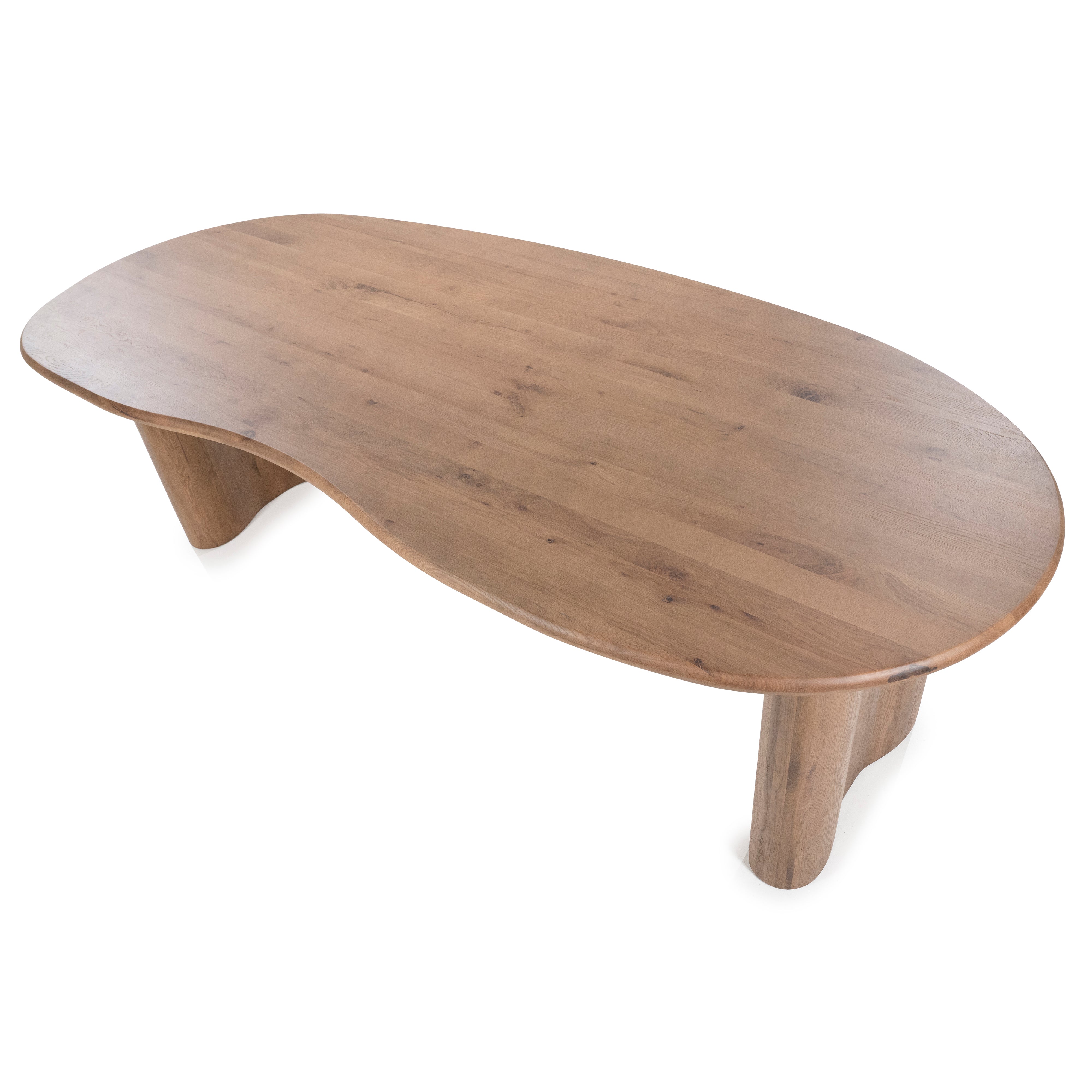 Oval table JOSH dark oak wood