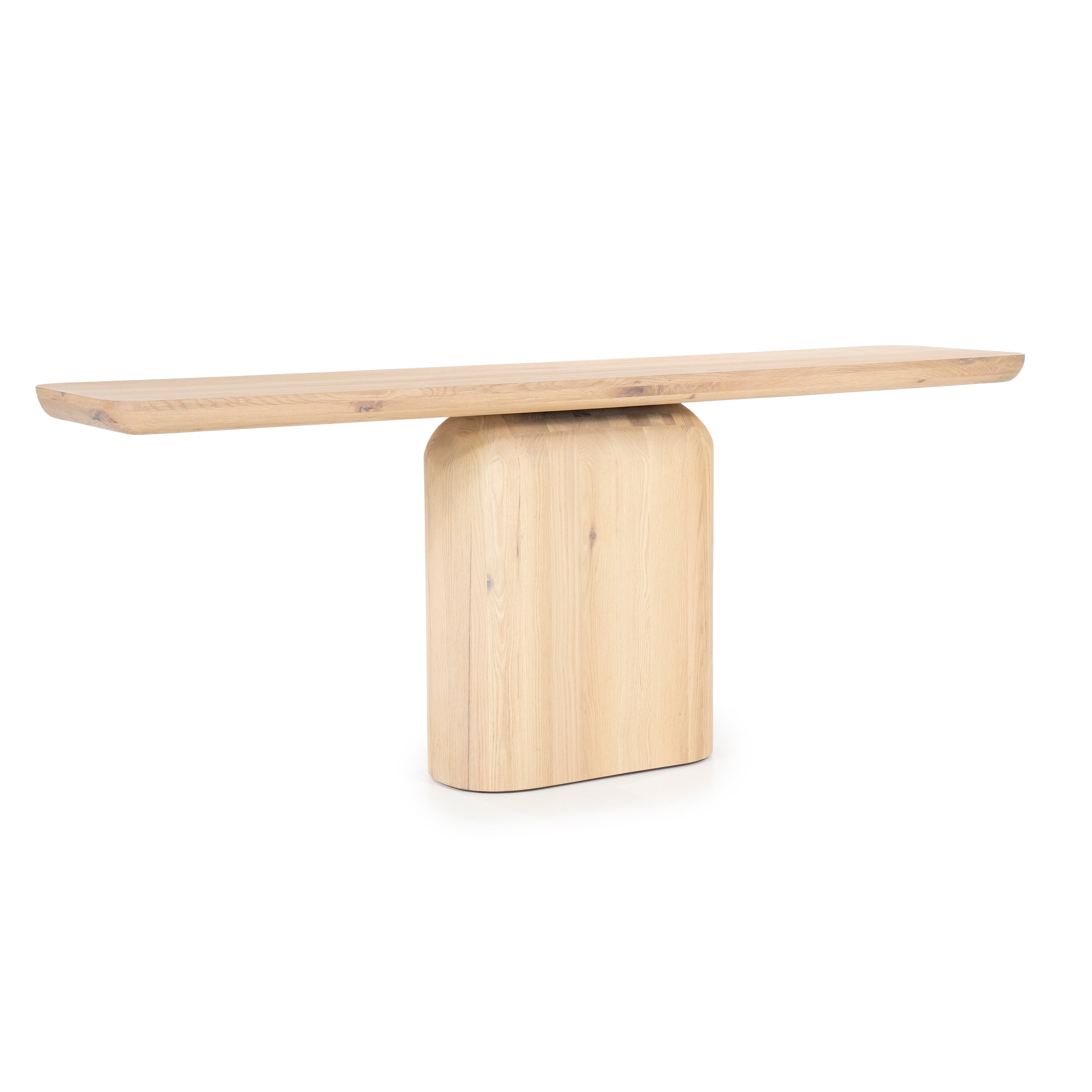 LEON Console Oak Wood