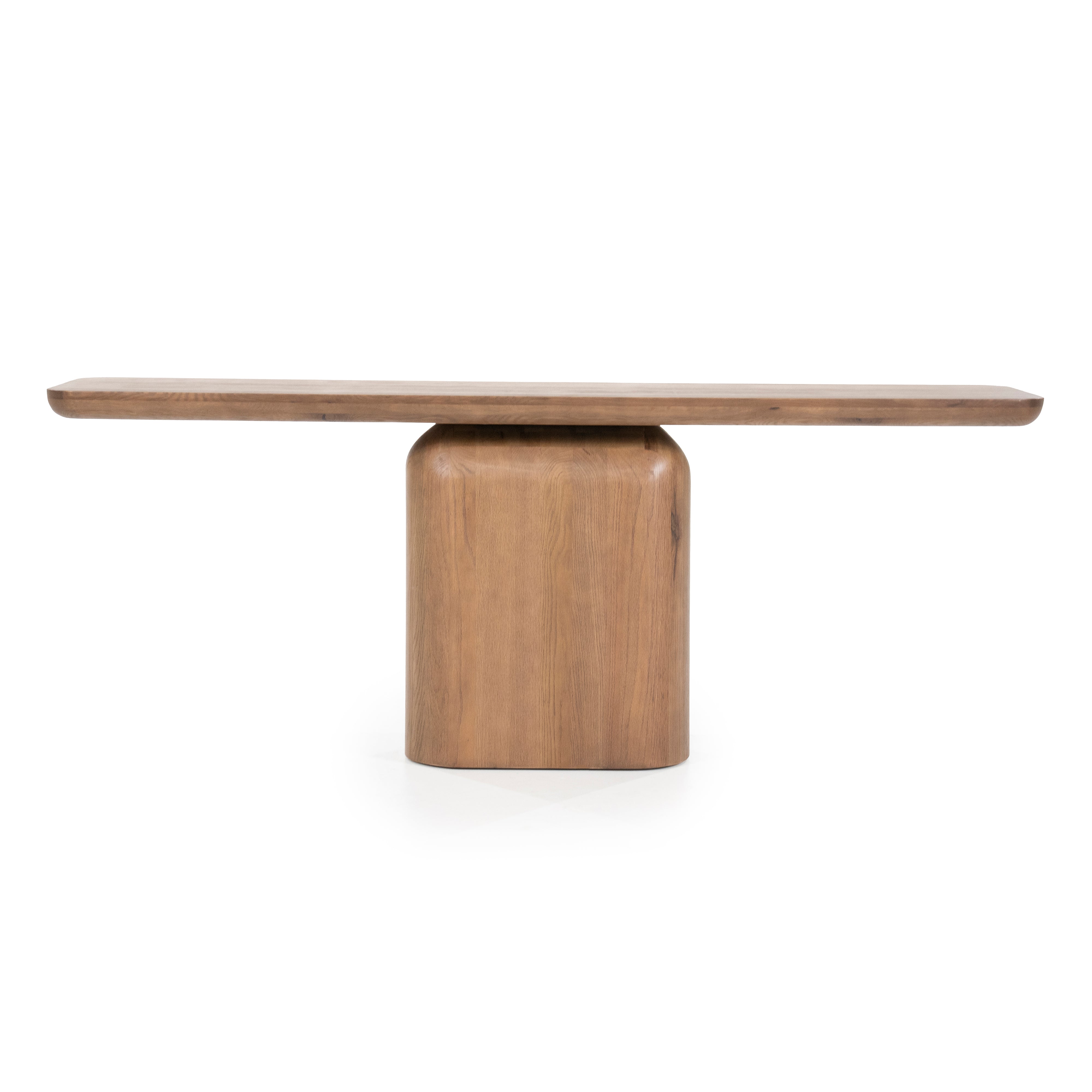 LEON Console Dark Oak Wood