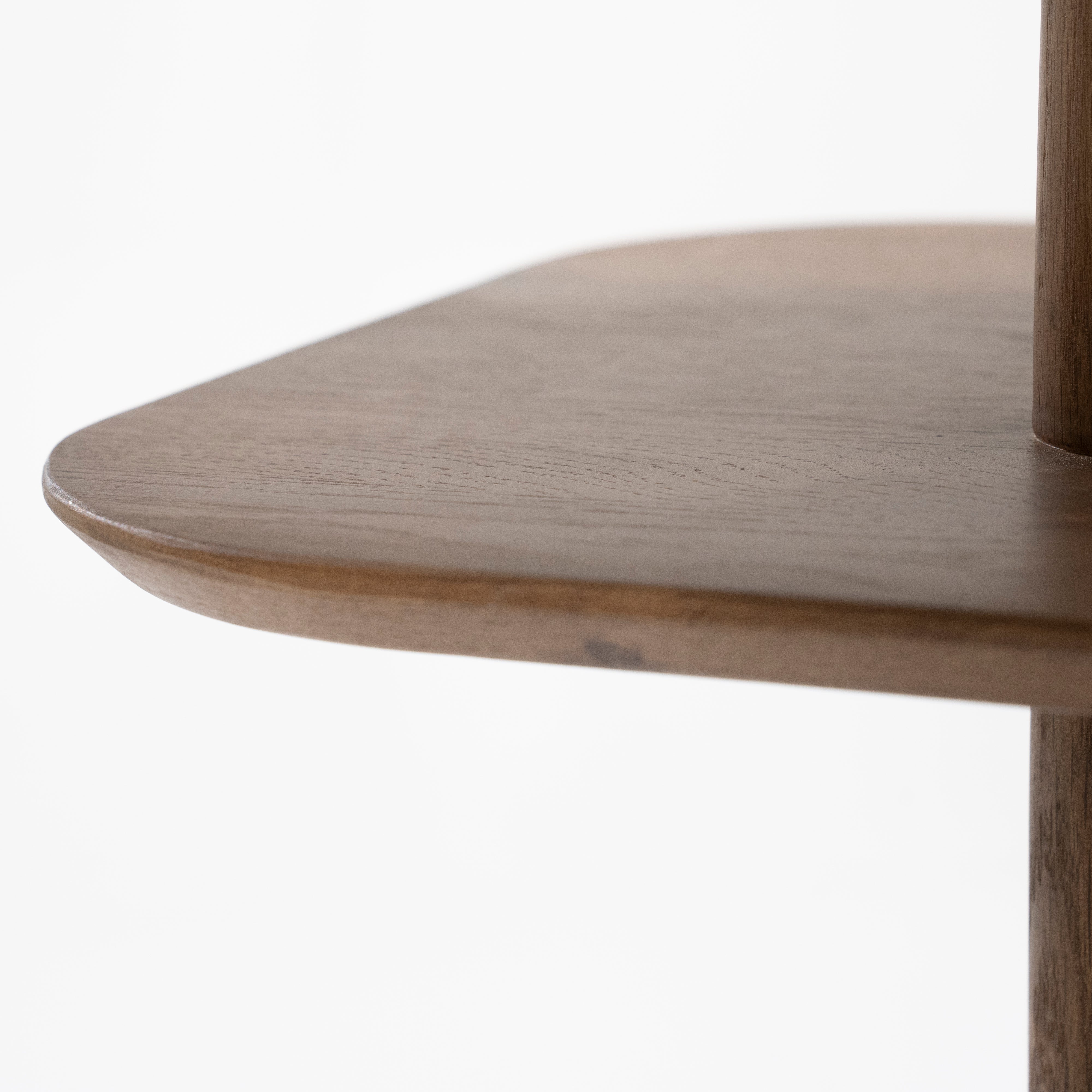 TY Shelf dark oak wood