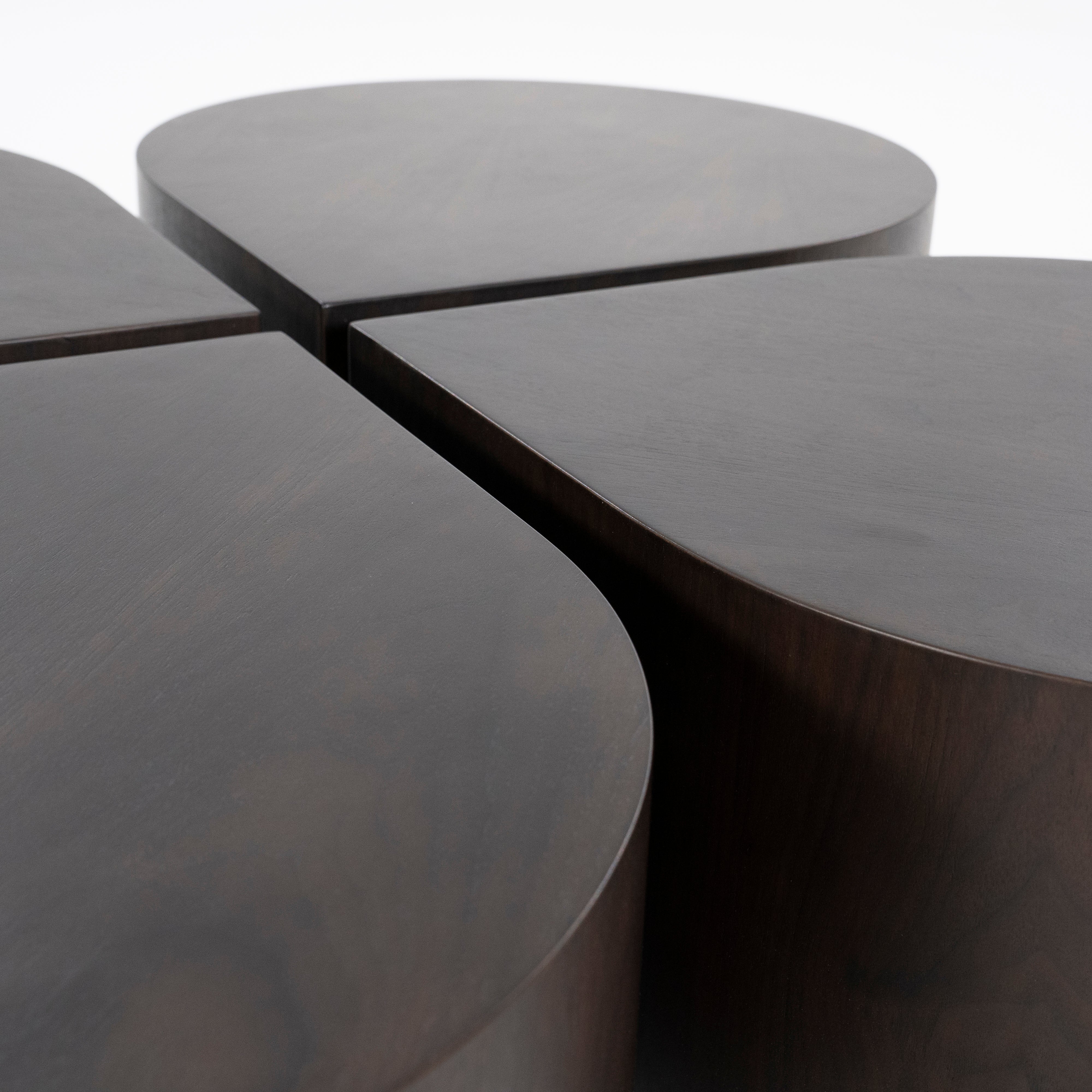 JULES Dark Walnut Veneer Coffee Table
