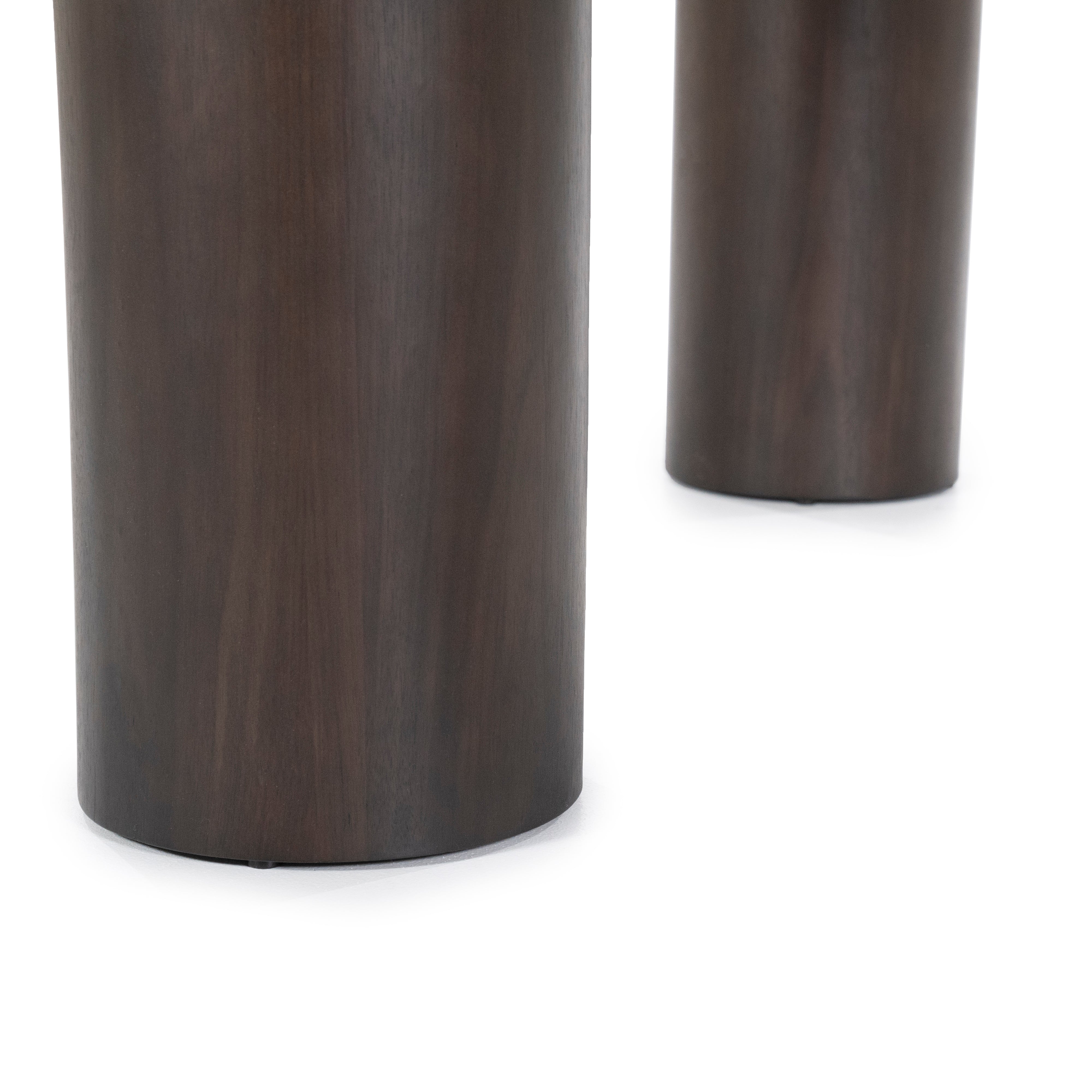 BOBBIE Table Dark Walnut Veneer